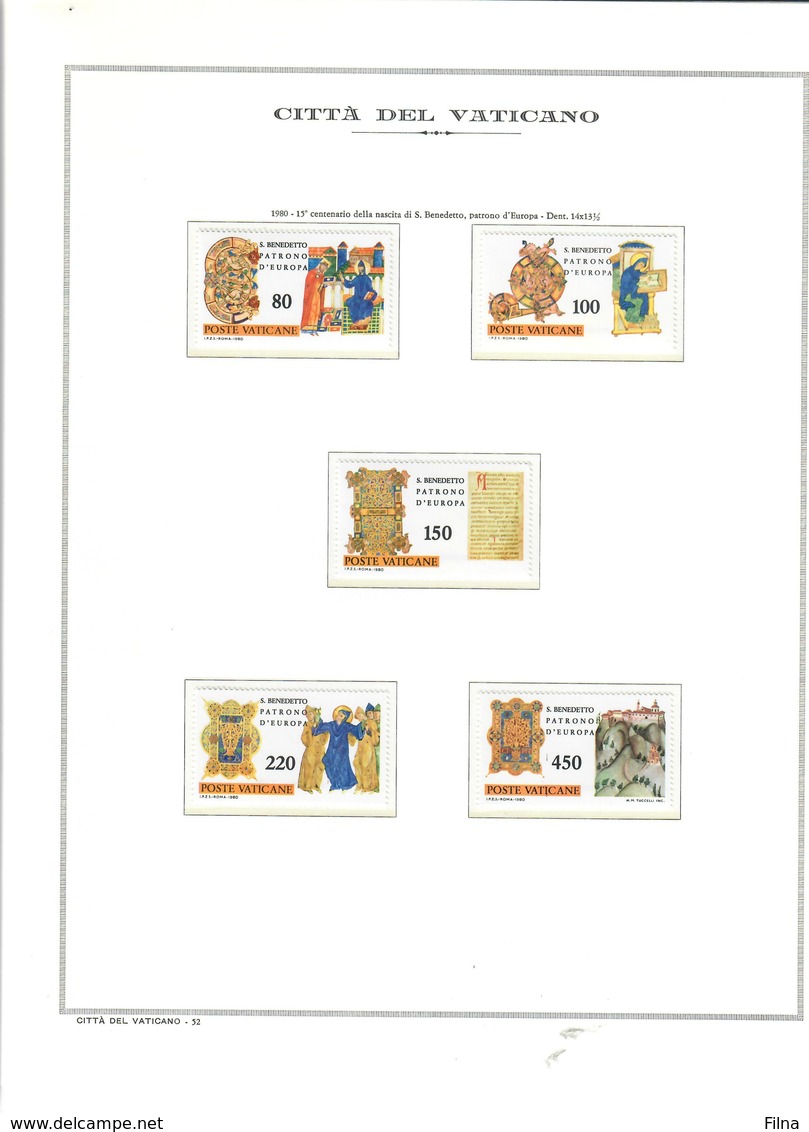 VATICANO - ANNATE COMPLETE DAL 1959 AL 1988 - MNH ** - Annate Complete