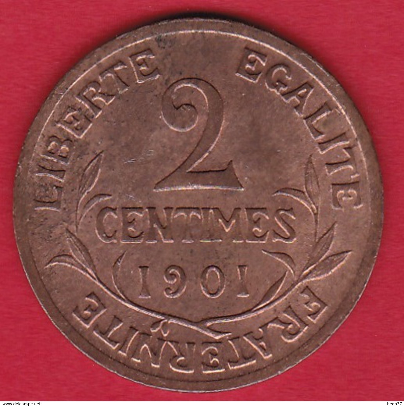 France 2 Centimes 1901 - SUP/FDC - Other & Unclassified