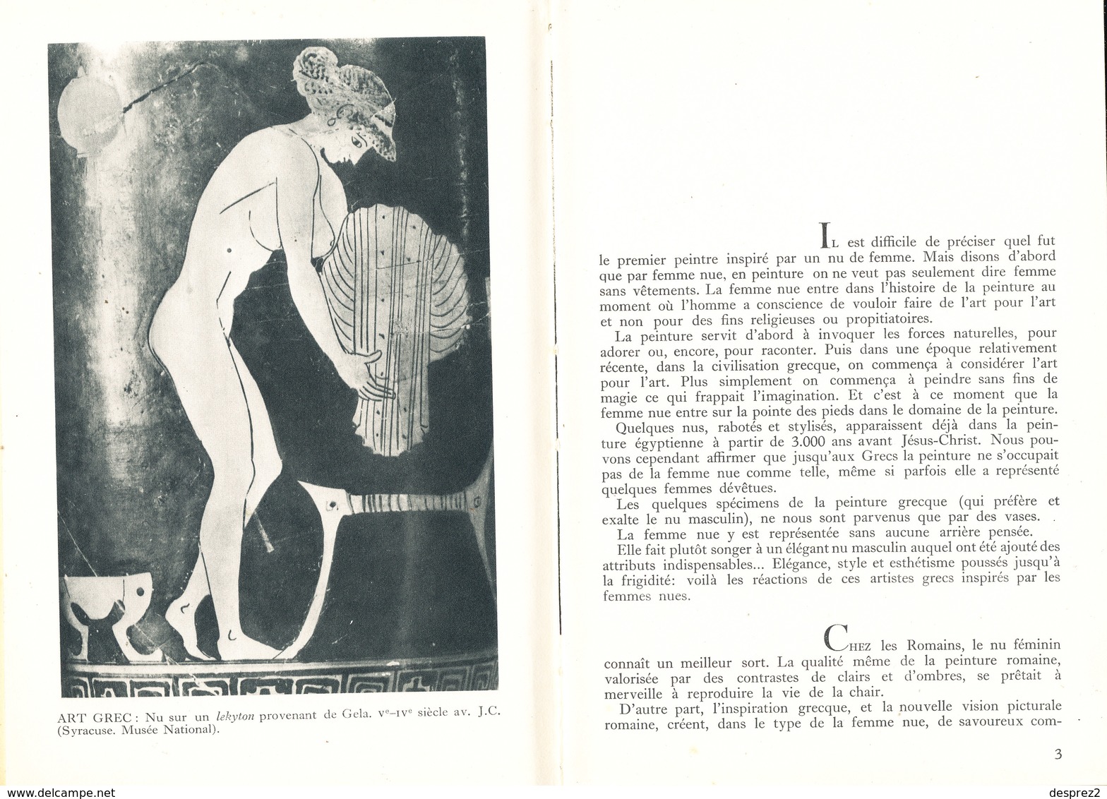 LIVRE LA FEMME NUE PAR LES PEINTRES Edit De Varennes 64 Pages * Format 20.5 Cm X 14 Cm - 1901-1940