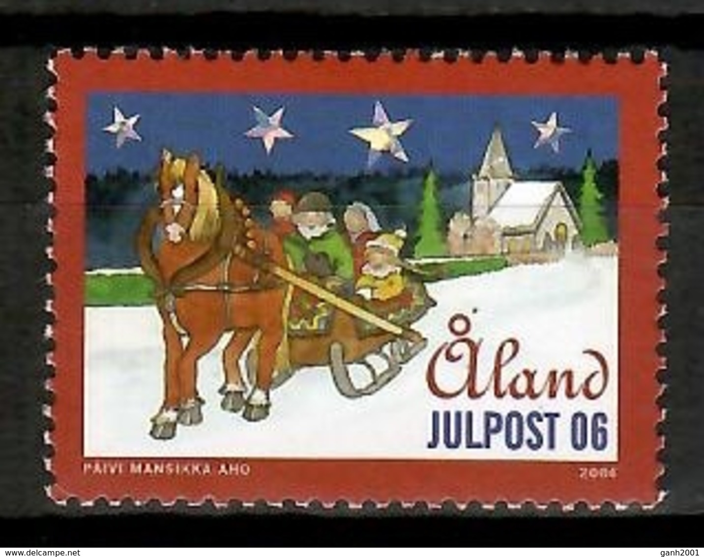 Aland 2006 / Christmas MNH Navidad Nöel Weihnachten / Cu14118  41-4 - Navidad