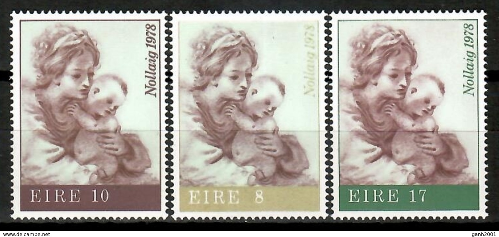 Ireland 1978 Irlanda / Christmas MNH Navidad Nöel Weihnachten / Cu14119  41-5 - Navidad