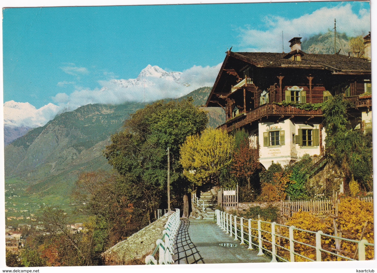 Merano - Passeggiata Tappeiner / Tappeinerweg - Meran  - (Italia) - Merano