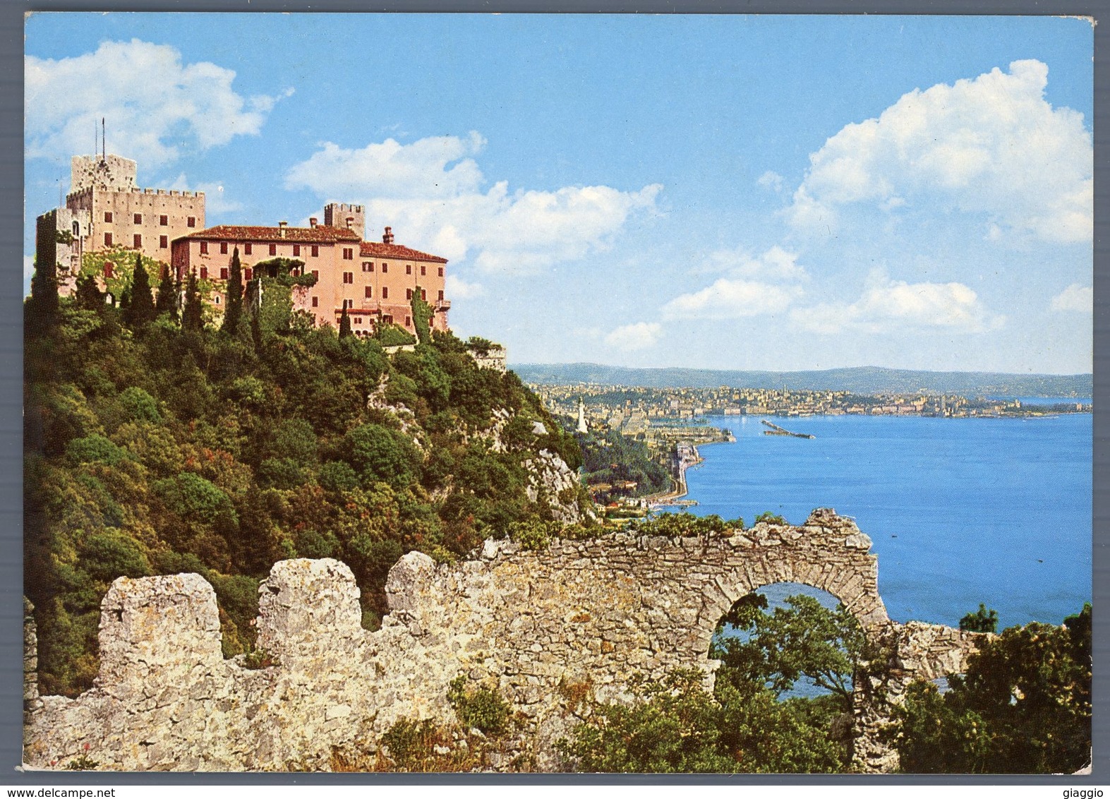 °°° Cartolina - Trieste Castello Di Duino Viaggiata °°° - Trieste