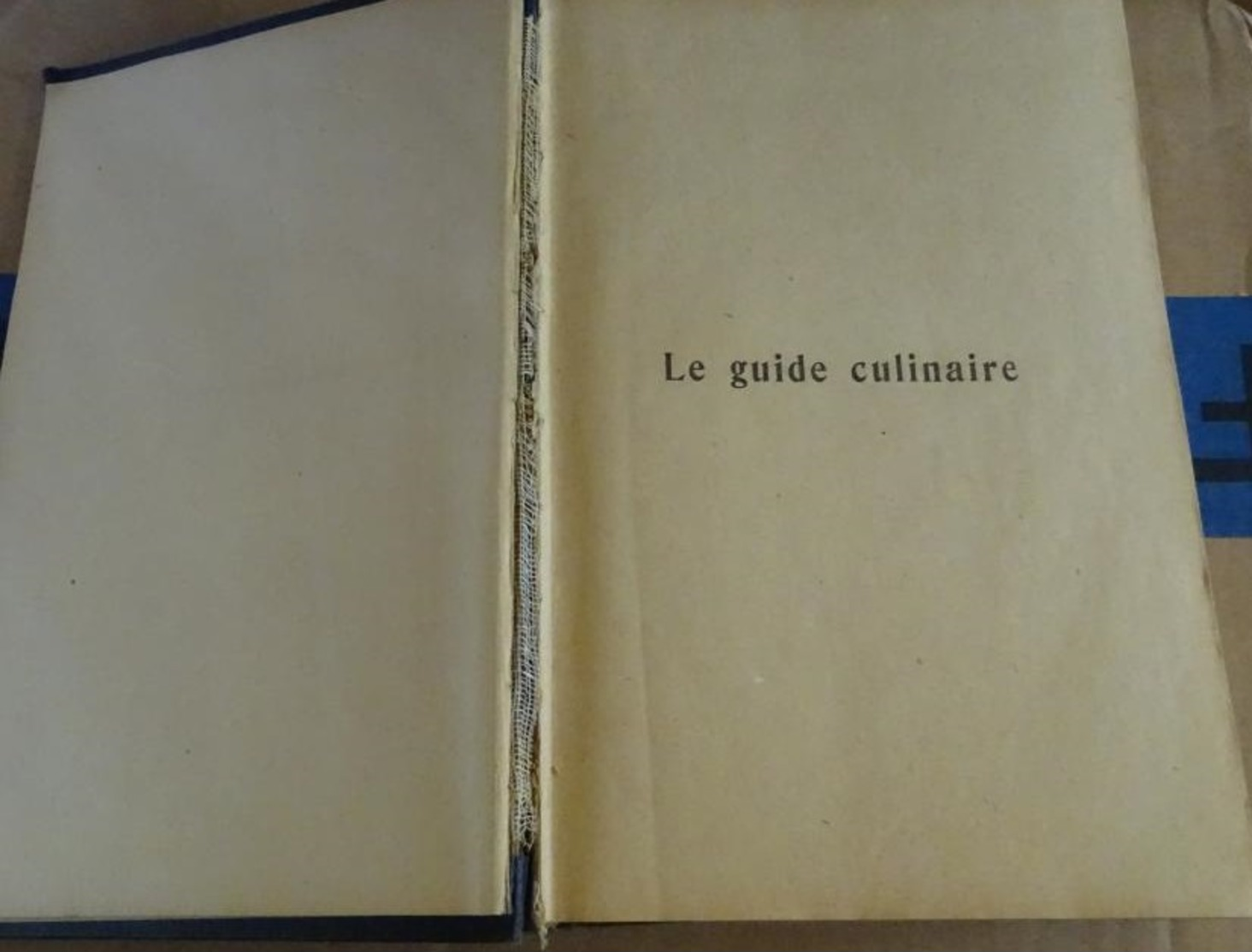 Le Guide Culinaire A Escoffier 1921 - Escoffier Gilbert Fetu - Aide Mémoire De Cuisine Pratique - Gastronomie