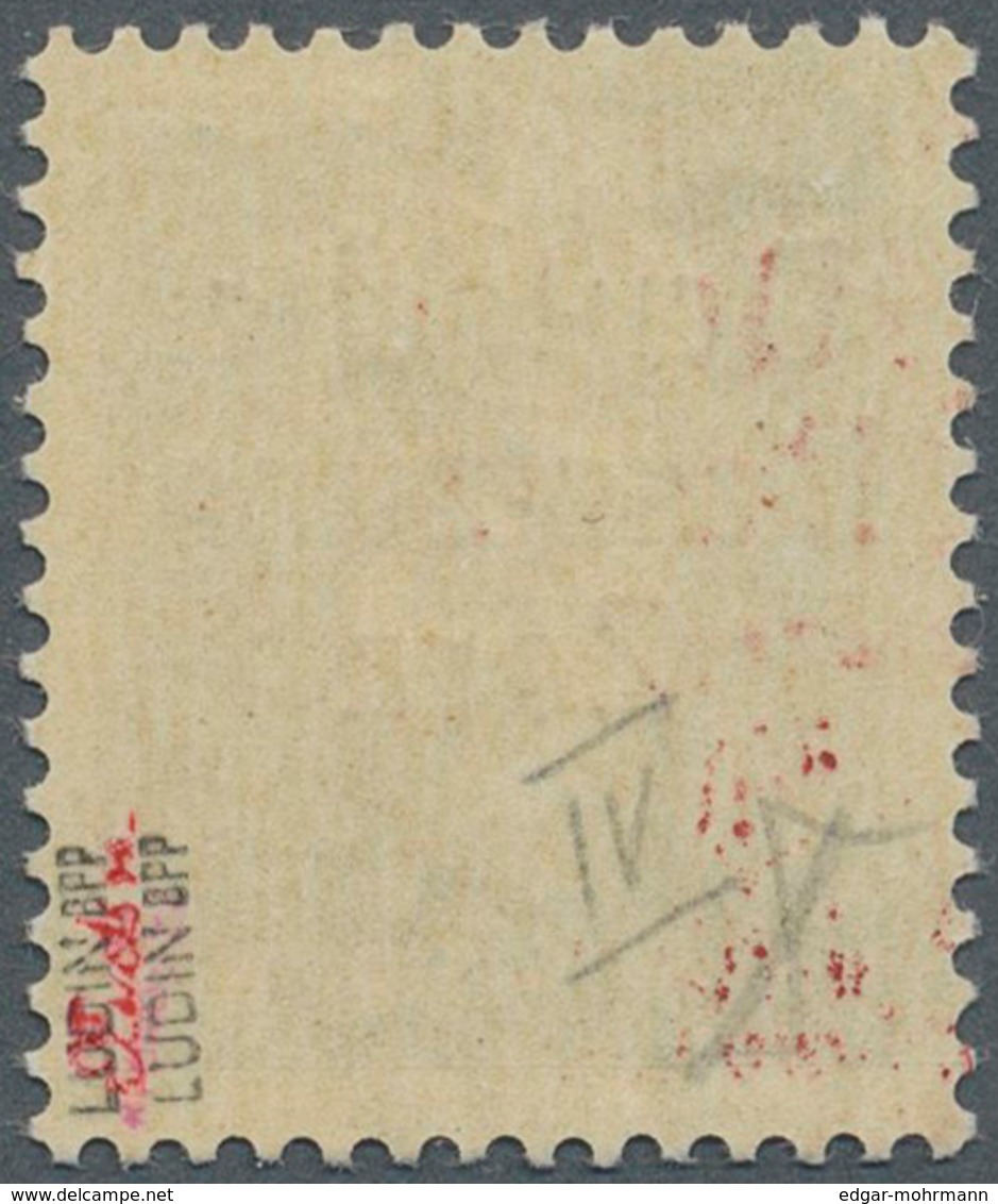 Dt. Besetzung II WK - Zara: 1943, 10 Lire Dunkelbläulichviolett, Aufdruck Type IV (Feld 13 Der Überd - Besetzungen 1938-45