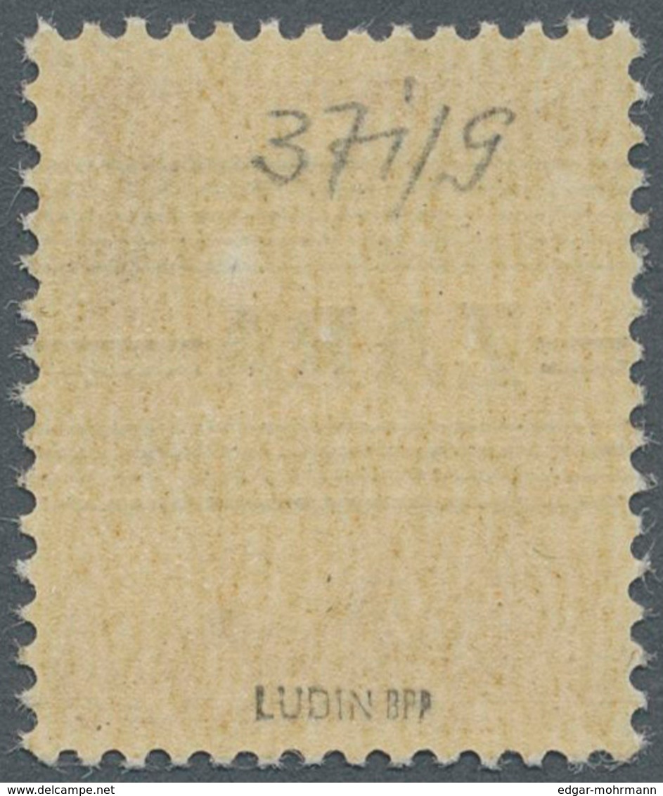 Dt. Besetzung II WK - Zara: 1943, 20 C Rot Freimarke, Mit Aufdruck Der 2.Auflage In Type III Von Bog - Besetzungen 1938-45