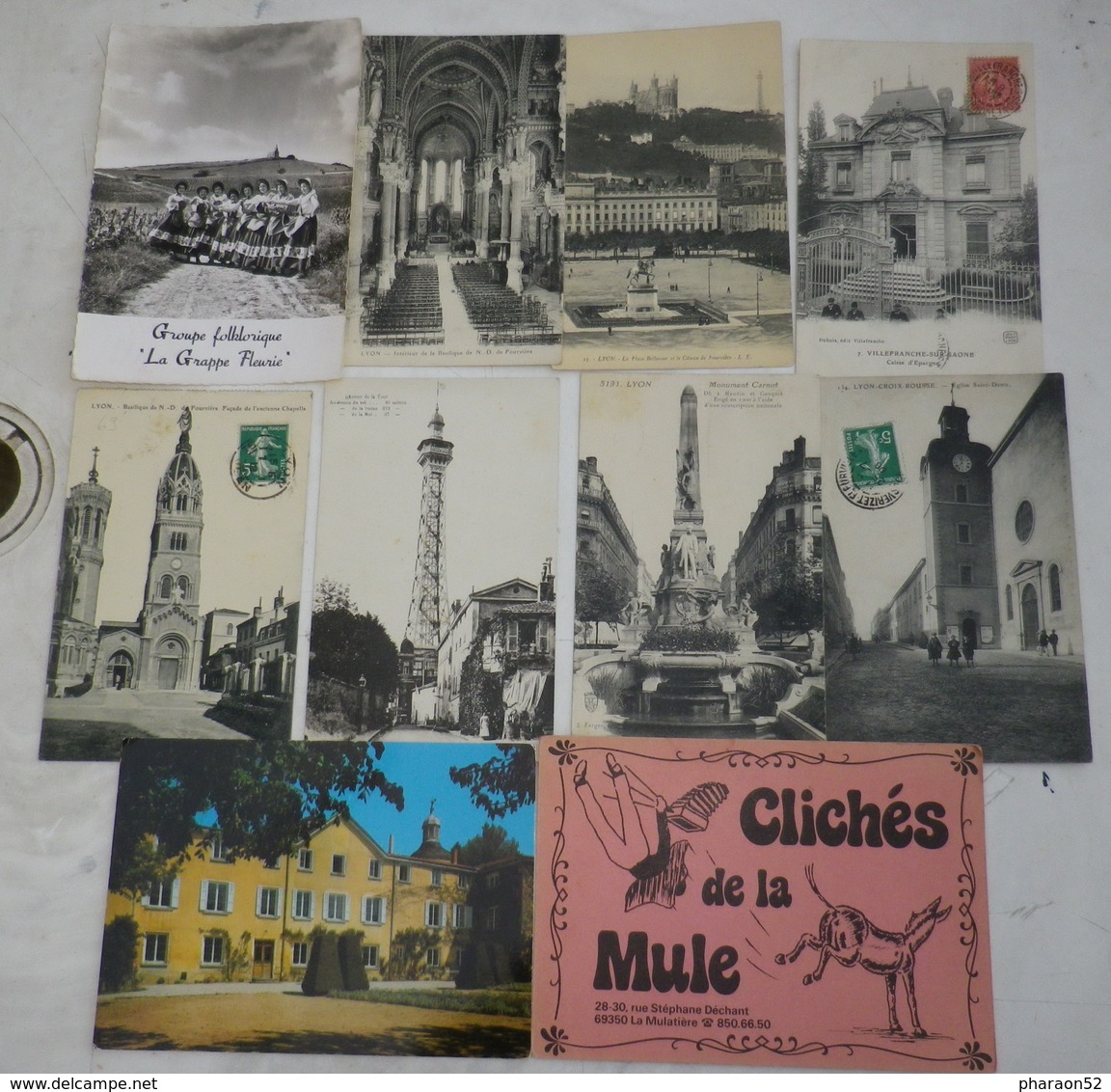 Lot De 46 Cp ( 69  Rhone ) - 5 - 99 Cartes