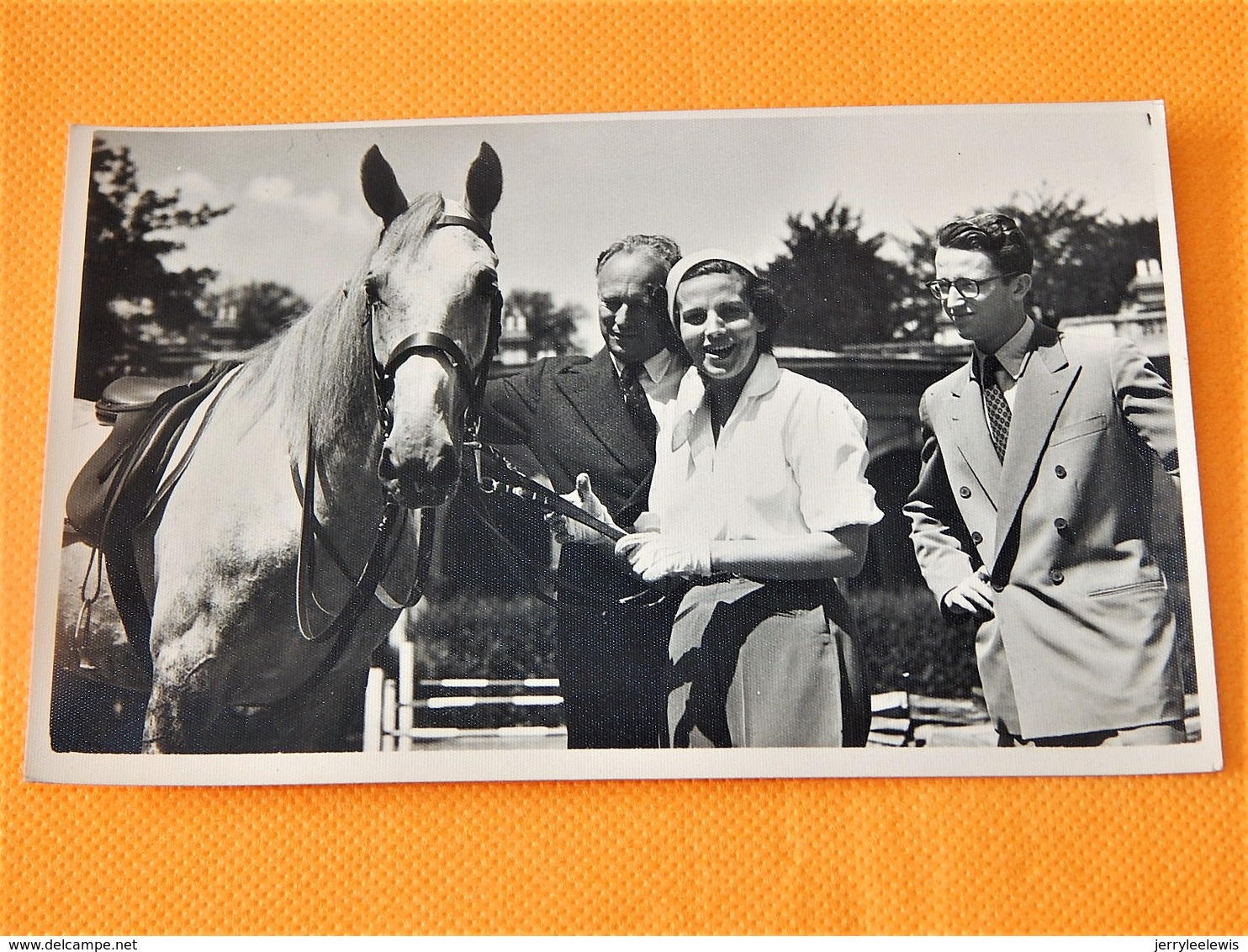 FAMILLE ROYALE BELGIQUE - Rois Baudouin Et Léopold III,   Et  Princesse De Réthy - Familles Royales