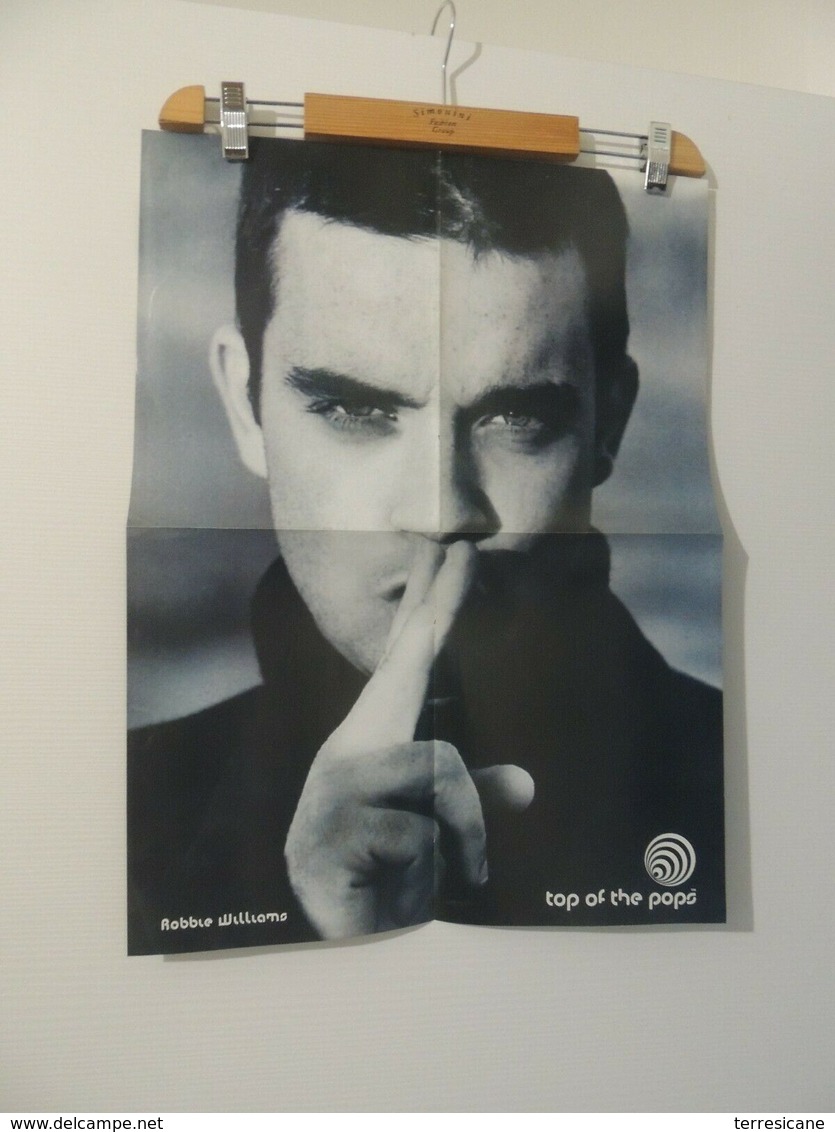 POSTER BIG COLLEZIONE TOP OF THE POPS ROBBIE WILLIAMS + GREEN DAY - Altri & Non Classificati