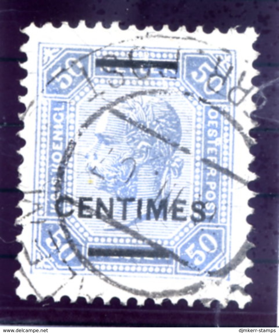 AUSTRIAN POST ON CRETE ( Kreta) 1904 50 C. Perforated 13:12½ Used.  Michel 11B - Eastern Austria