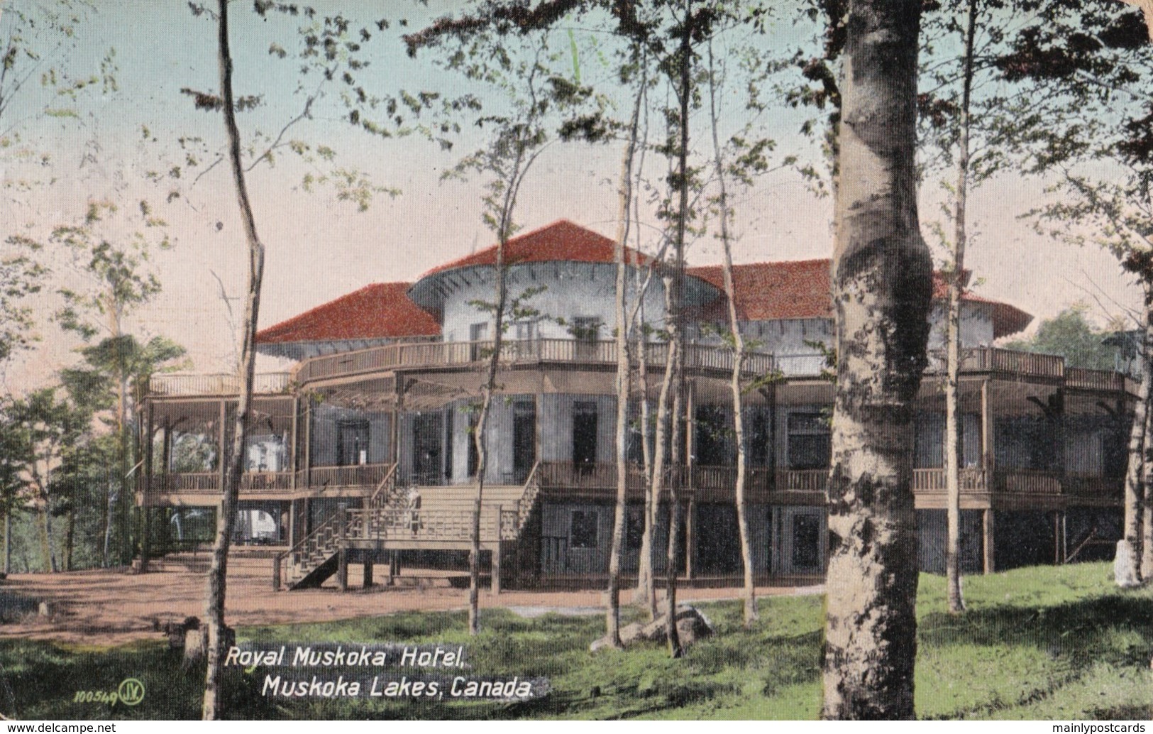 AO06 Royal Muskoka Hotel, Muskoka Lakes, Canada, 1910 Postcard - Muskoka