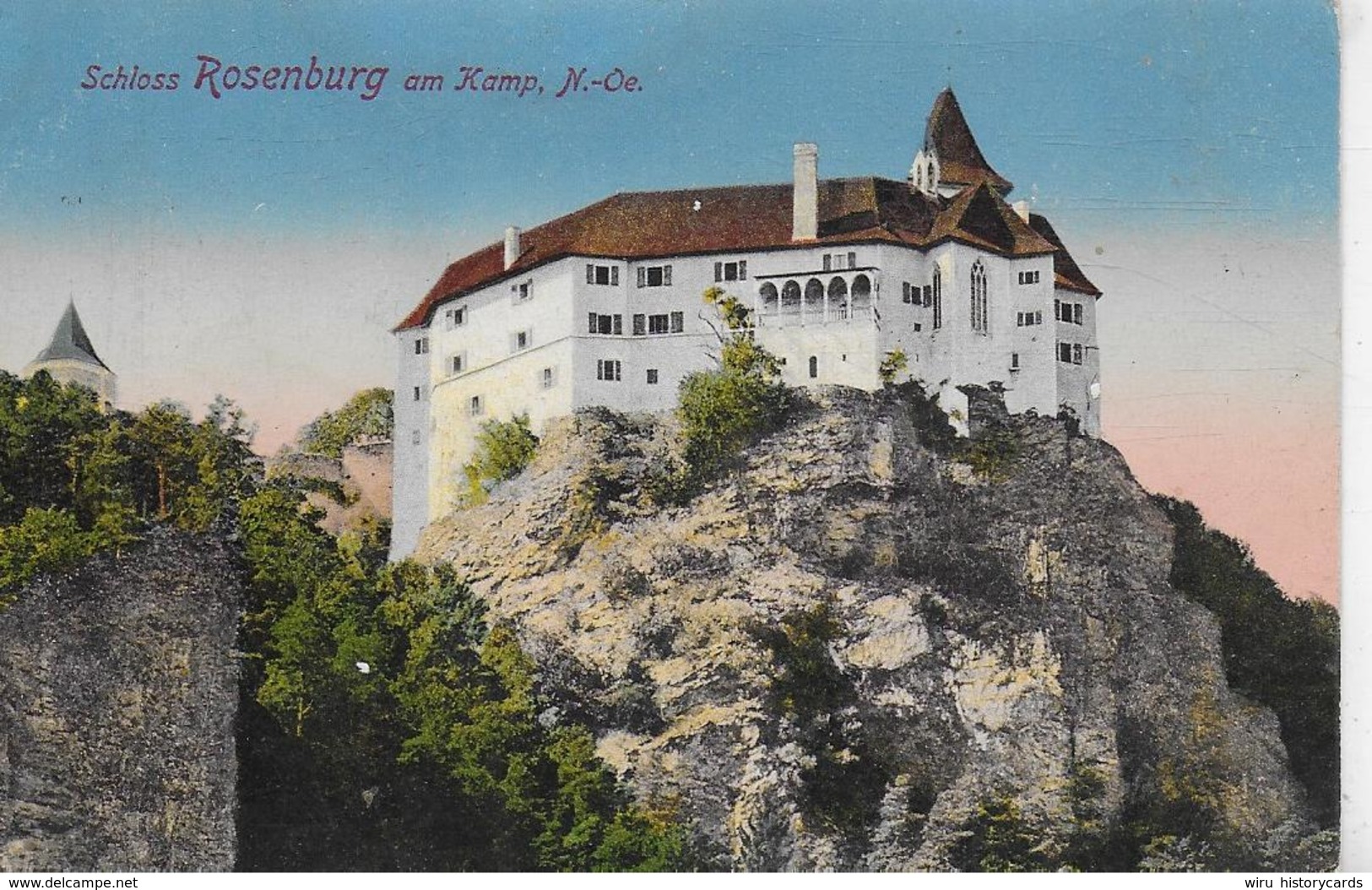 AK 0281  Schloss Rosenburg Am Kamp - Verlag Ledermann Um 1913 - Rosenburg