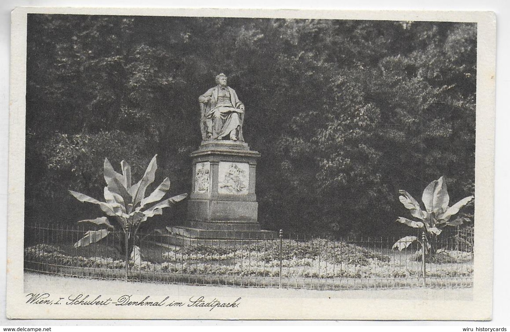 AK 0281  Wien - Schubert-Denkmal Im Stadtpark Um 1920-30 - Wien Mitte