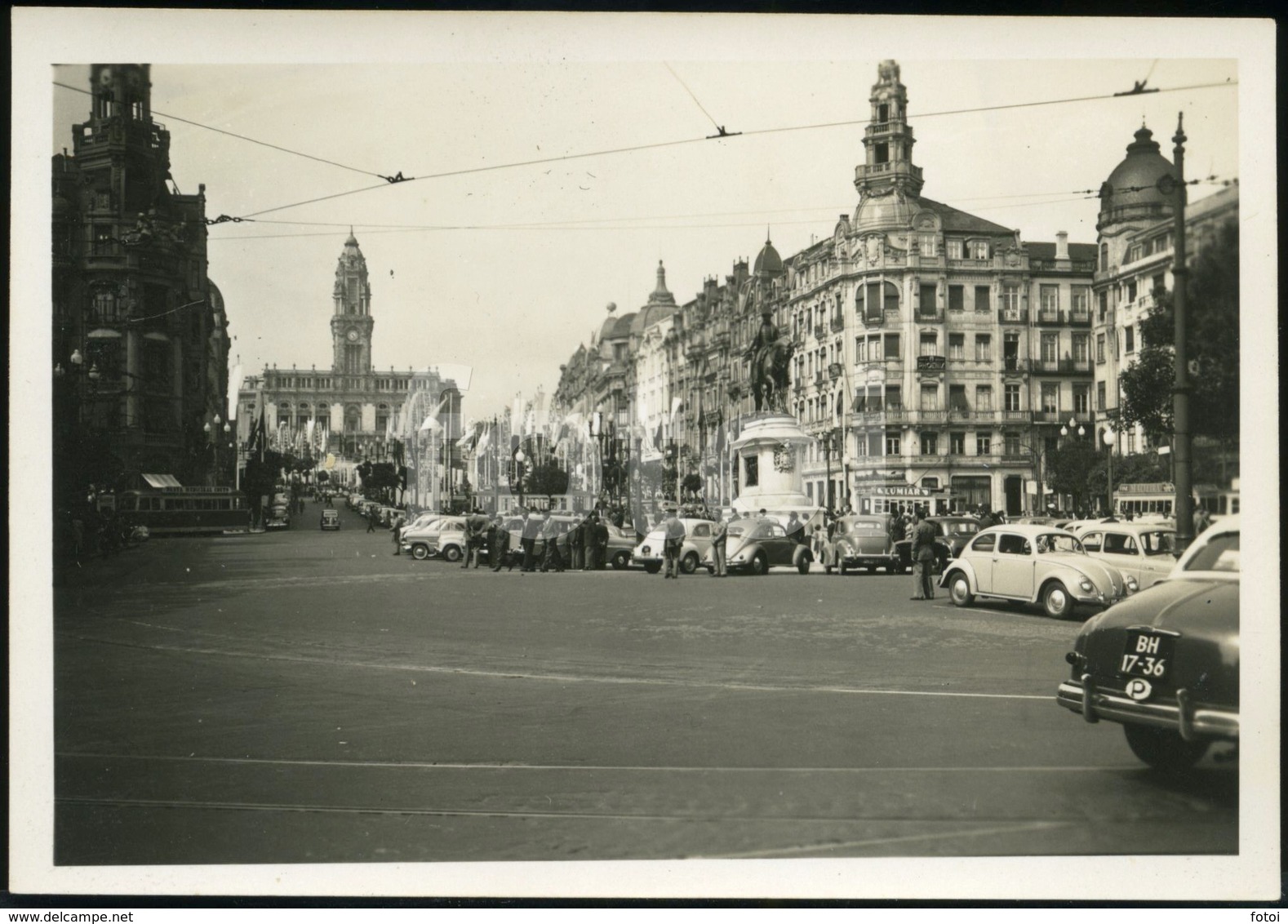 1957 AMATEUR PHOTO FOTO CIDADE DO PORTO INVICTA PORTUGAL - Lugares