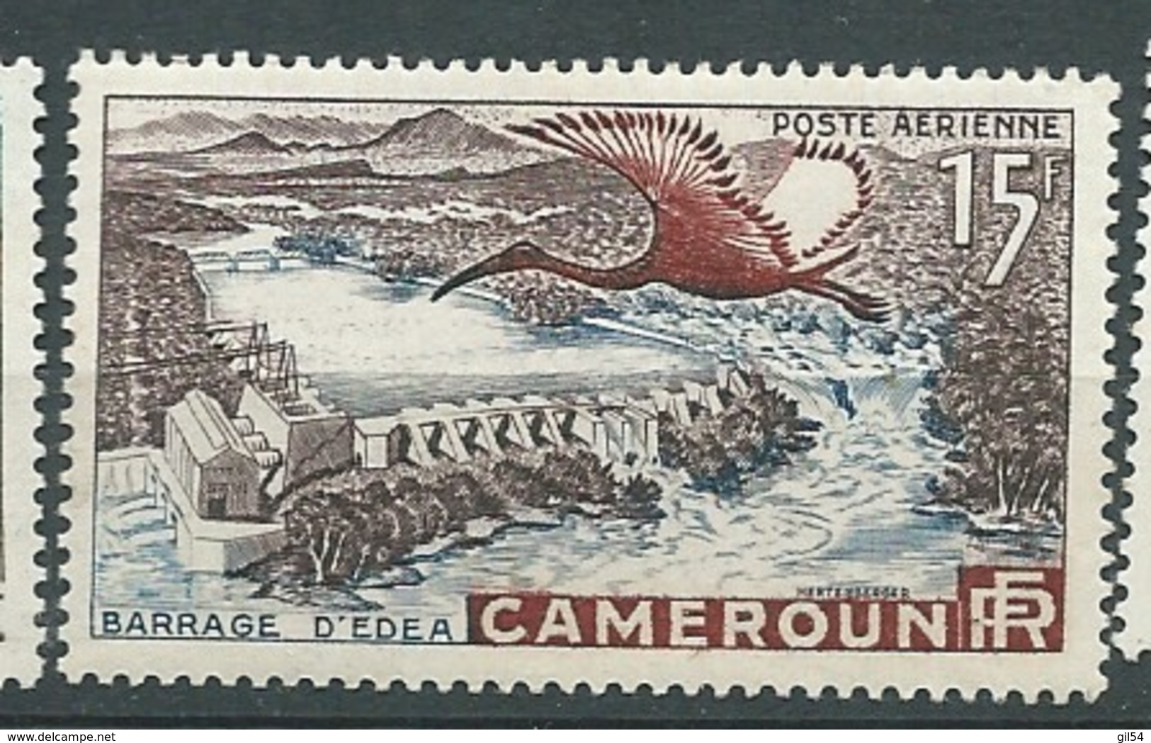 Cameroun   - Aérien   - Yvert N°  43  **  Ah 31107 - Airmail