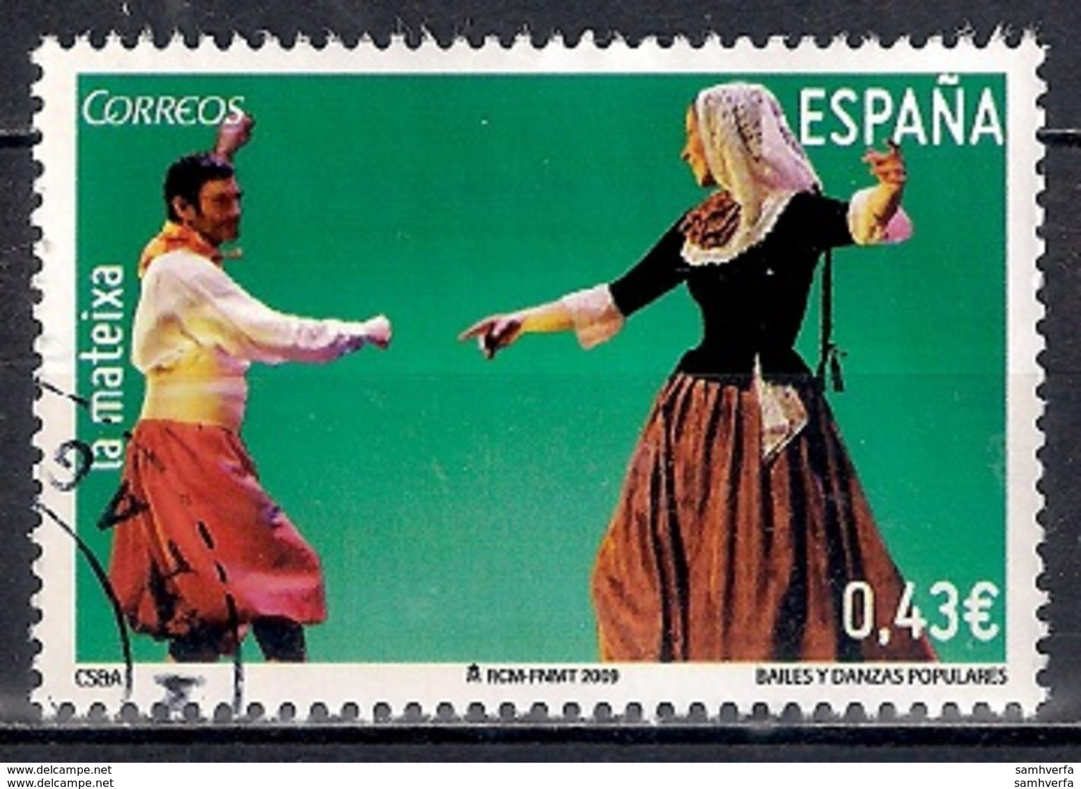 Spain 2009 - Popular Dances - Usados