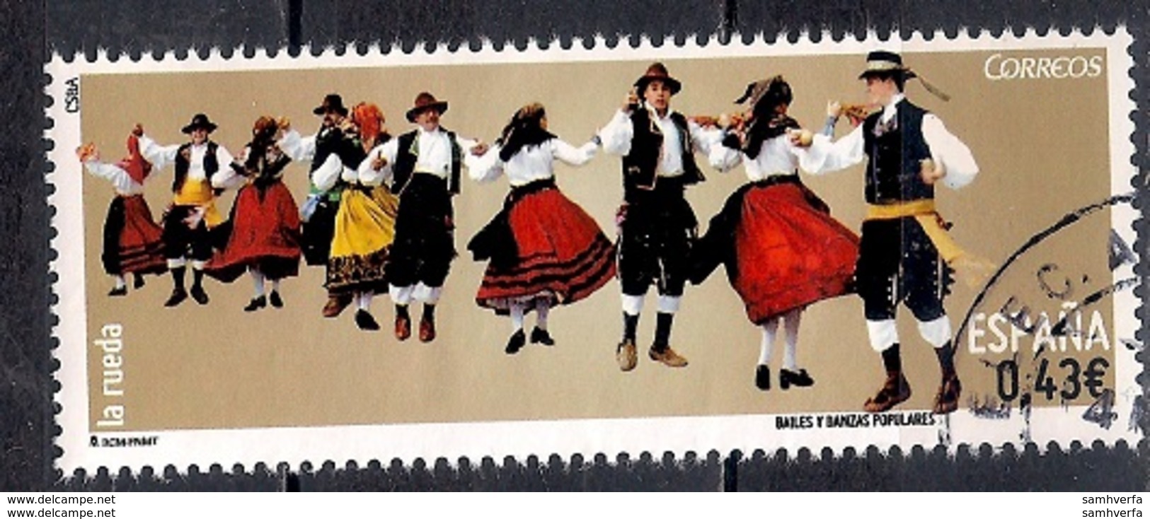 Spain 2009 - Popular Dances - Usados