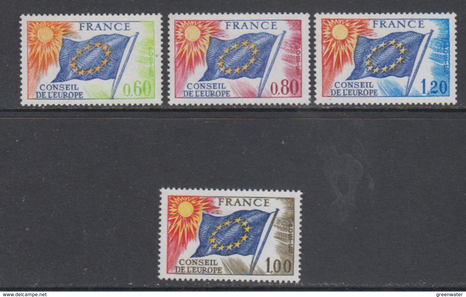 France Conseil De L'Europe 1975 + 1976 4v ** Mnh (43561) - Europese Gedachte