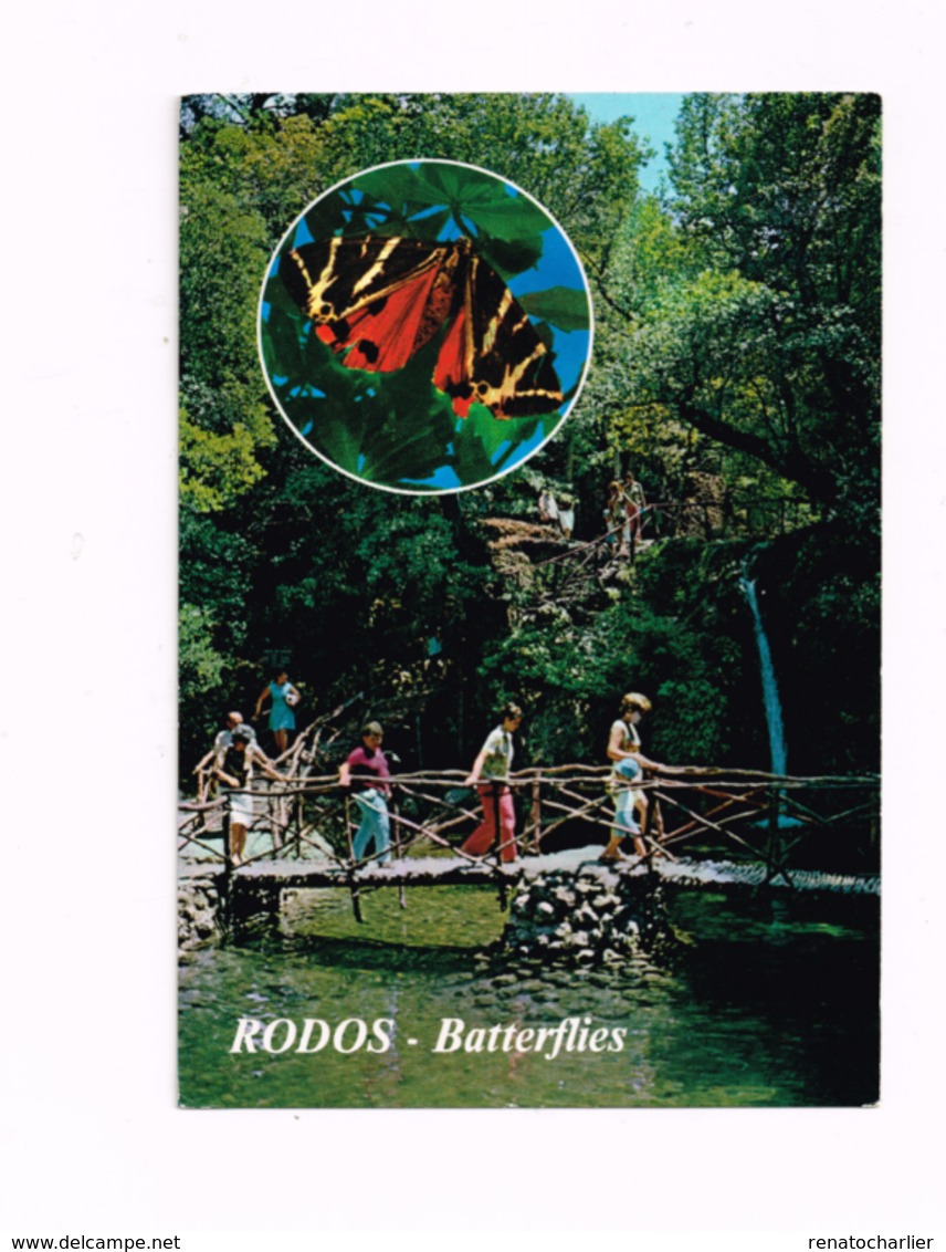 Rodos.Batterflies.Expédié à Belsele (Belgique) - Grèce