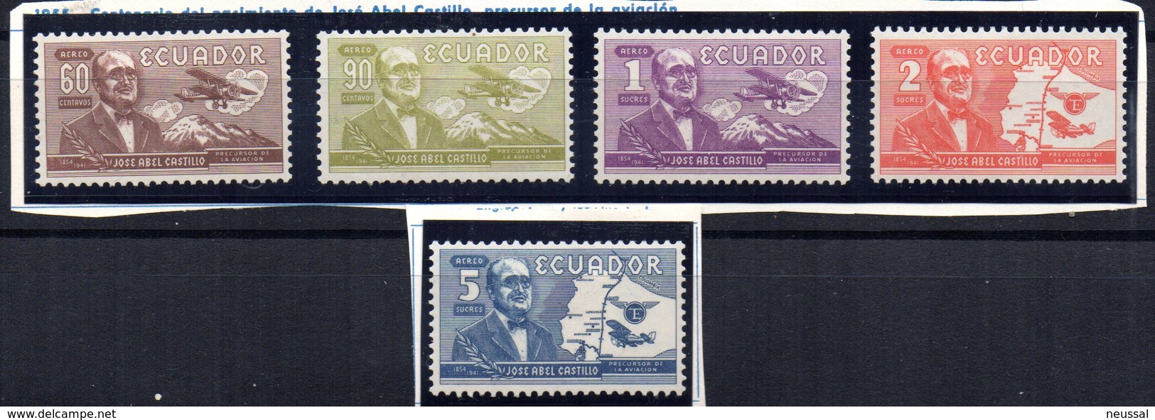 Serie  Nº A-280/4  Ecuador - Ecuador