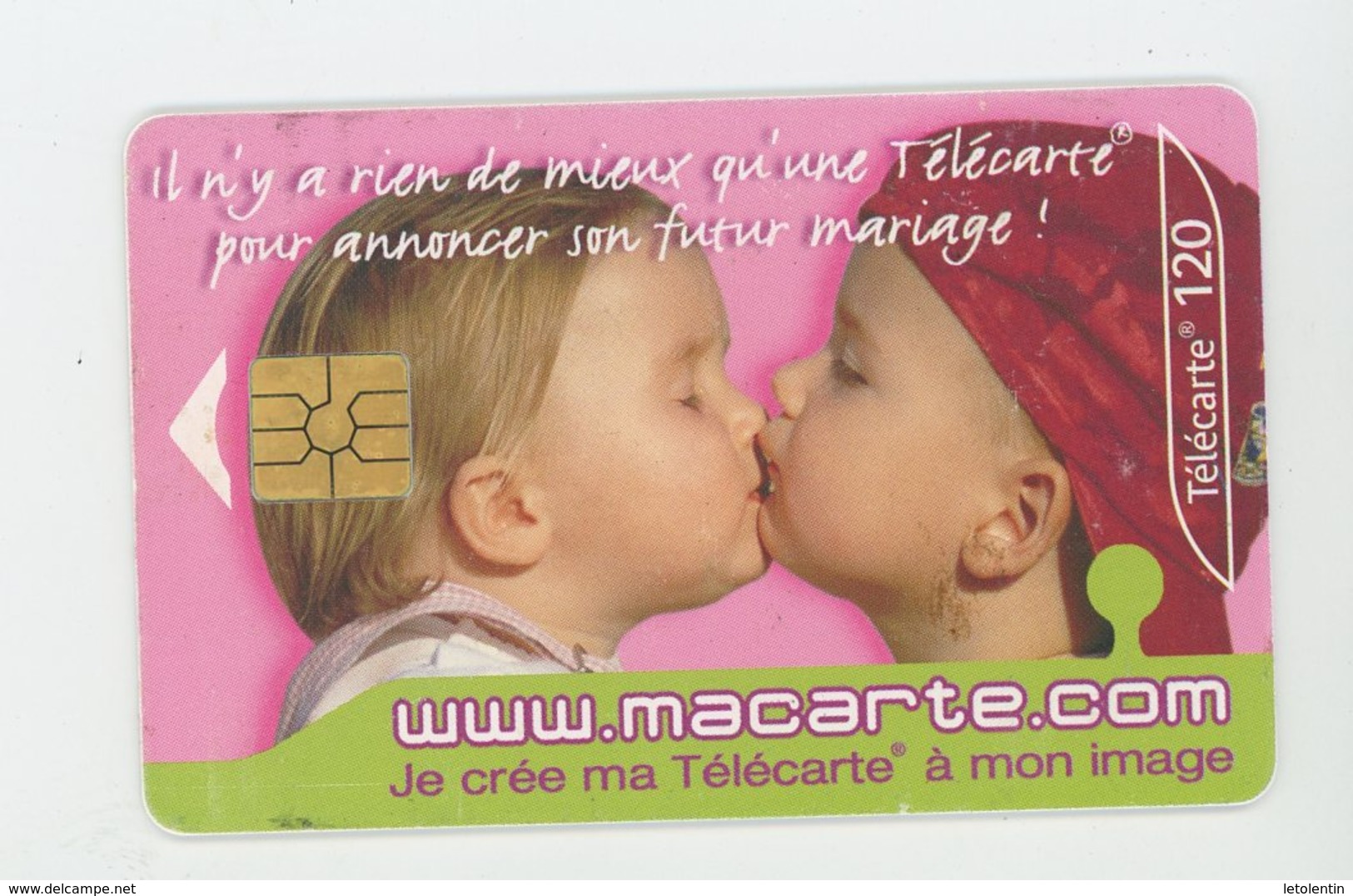 FRANCE -  MA CARTE.COM - 120 U - - 2004