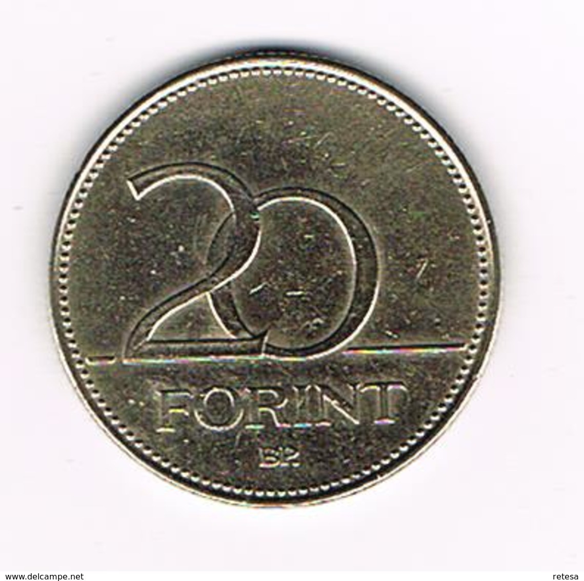 //  HONGARIJE  20 FORINT  2007 - Hongrie