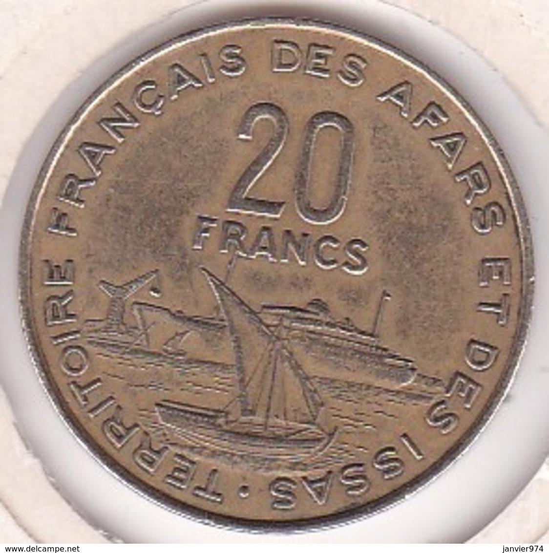 TERRITOIRE FRANCAIS DES AFARS ET DES ISSAS. 20 FRANCS 1975 - Djibouti