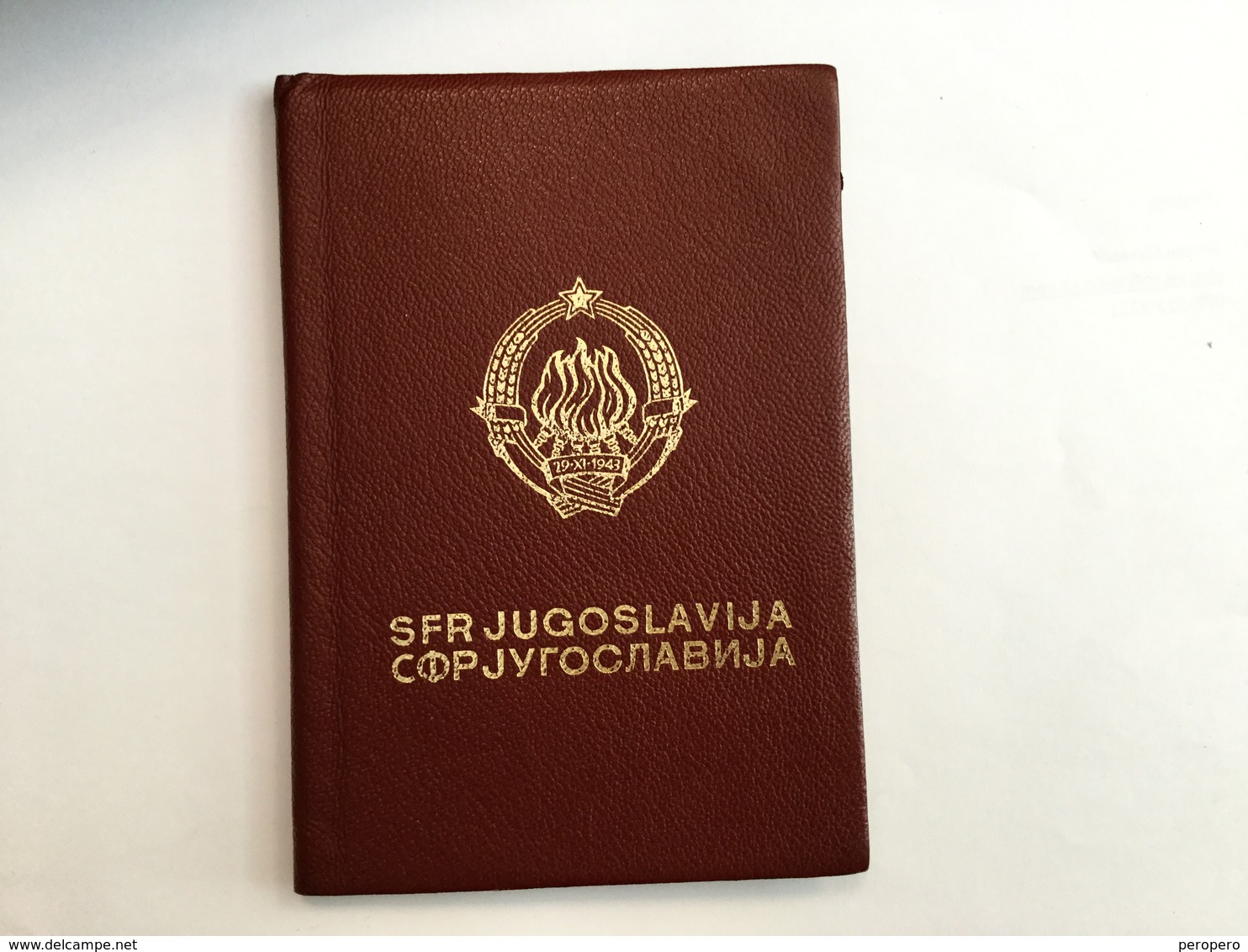 PASSPORT   REISEPASS  PASSAPORTO   PASSEPORT SFRJ   JUGOSLAVIJA  YUGOSLAVIA  Cca 1960 VISA TO: Switzerland, Canada,USA - Historische Dokumente