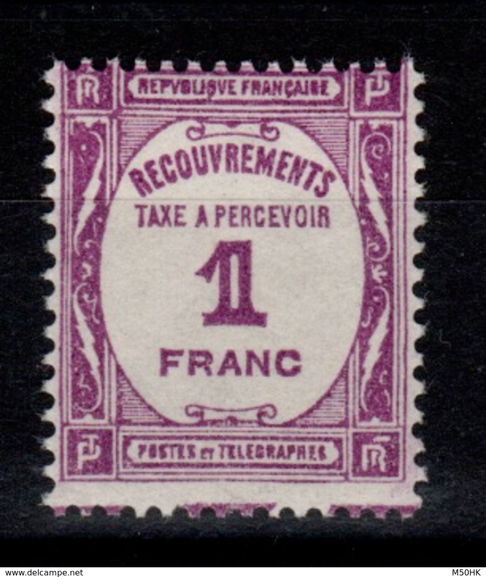 Taxe YV 59 N** Cote 32 Euros - 1859-1959 Nuovi