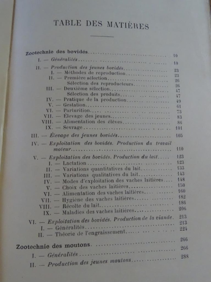 p diffloth - encyclopédie agricole - zootechnie spéciale - élevage et exploitation des animaux domestiques 1917