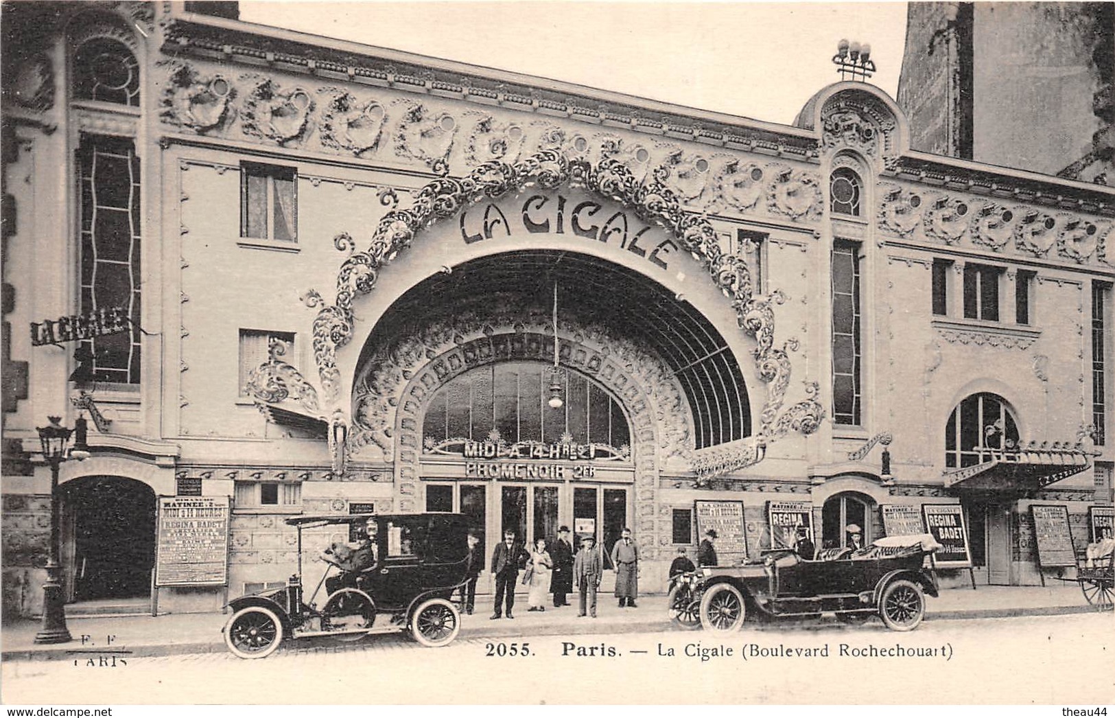 ¤¤  -  PARIS   -   LA CIGALE   -  Boulevard Rochechouard    -  ¤¤ - Distrito: 18