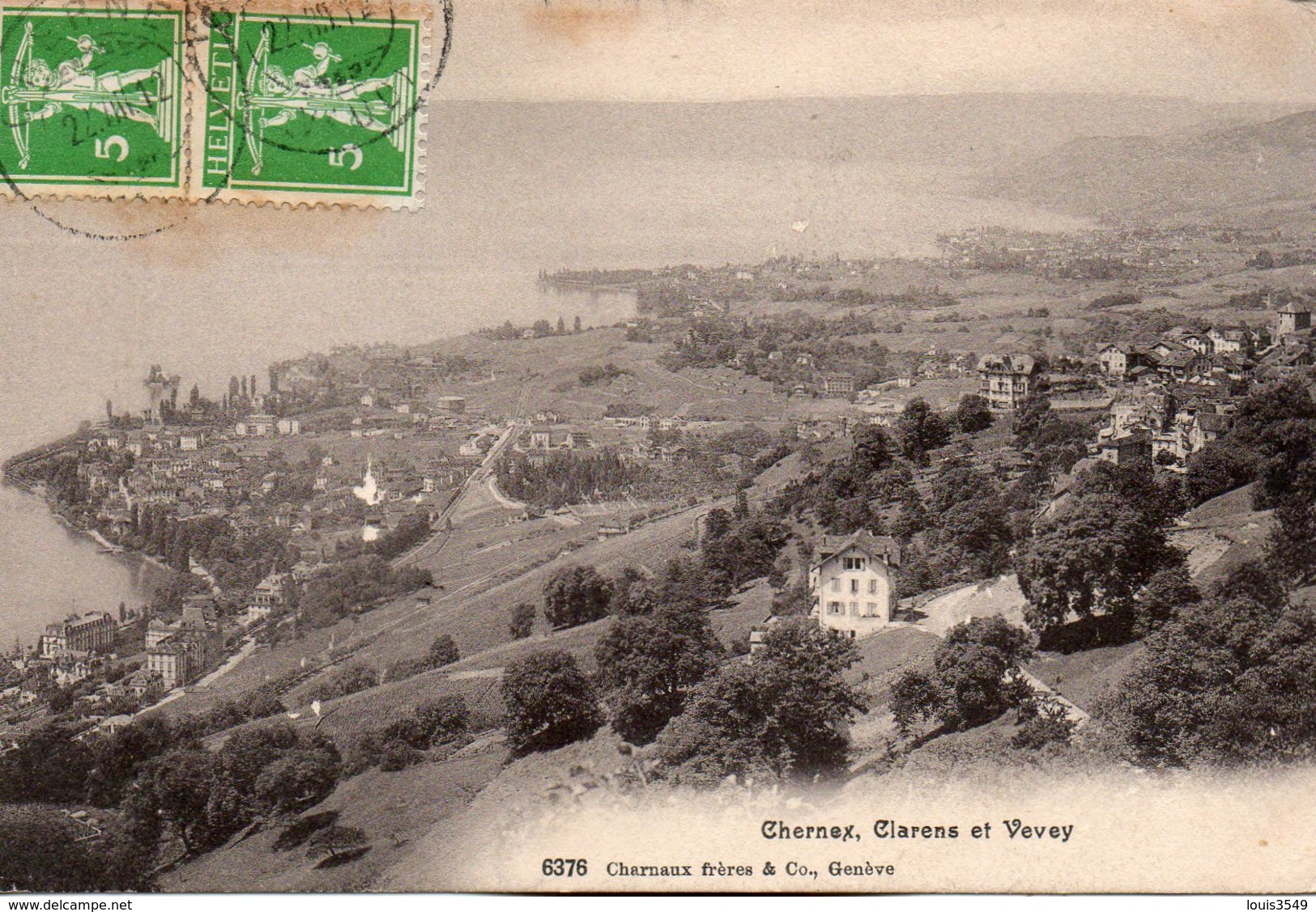 Suisse -    Canton  De  Vaud -  Chernex, Clarens  Et  Vevey. - Vevey