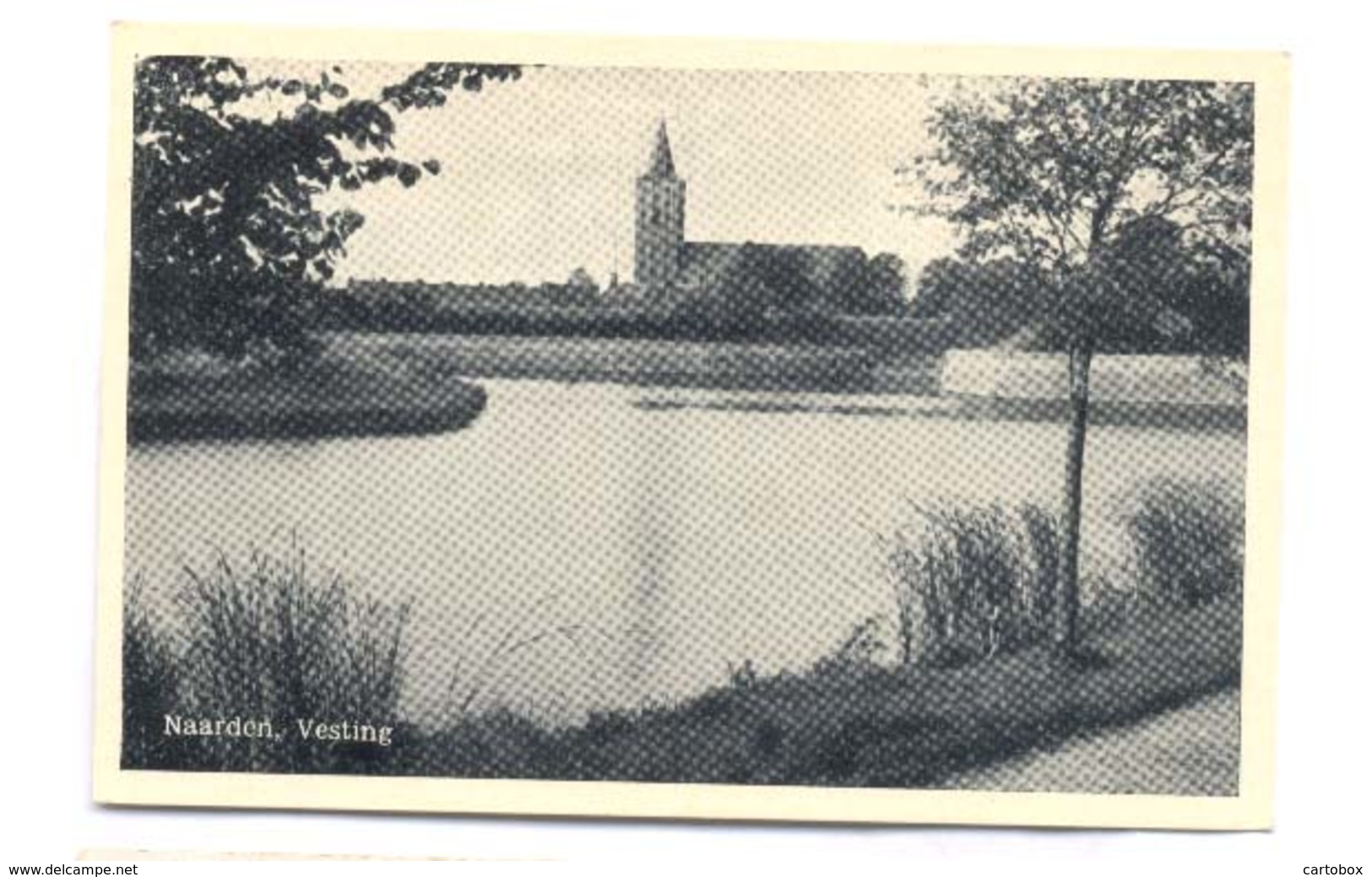 Naarden, Vesting  (Een Raster Op De Kaart Is Veroorzaakt Door Het Scannen;de Afbeelding Is Helder) - Naarden