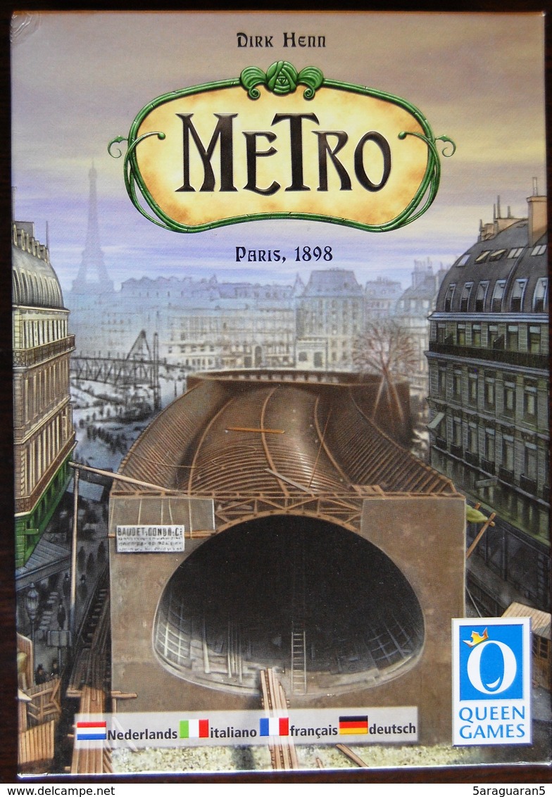 JEU DE SOCIETE - Métro - Edition Queen Games 2005 - Autres & Non Classés