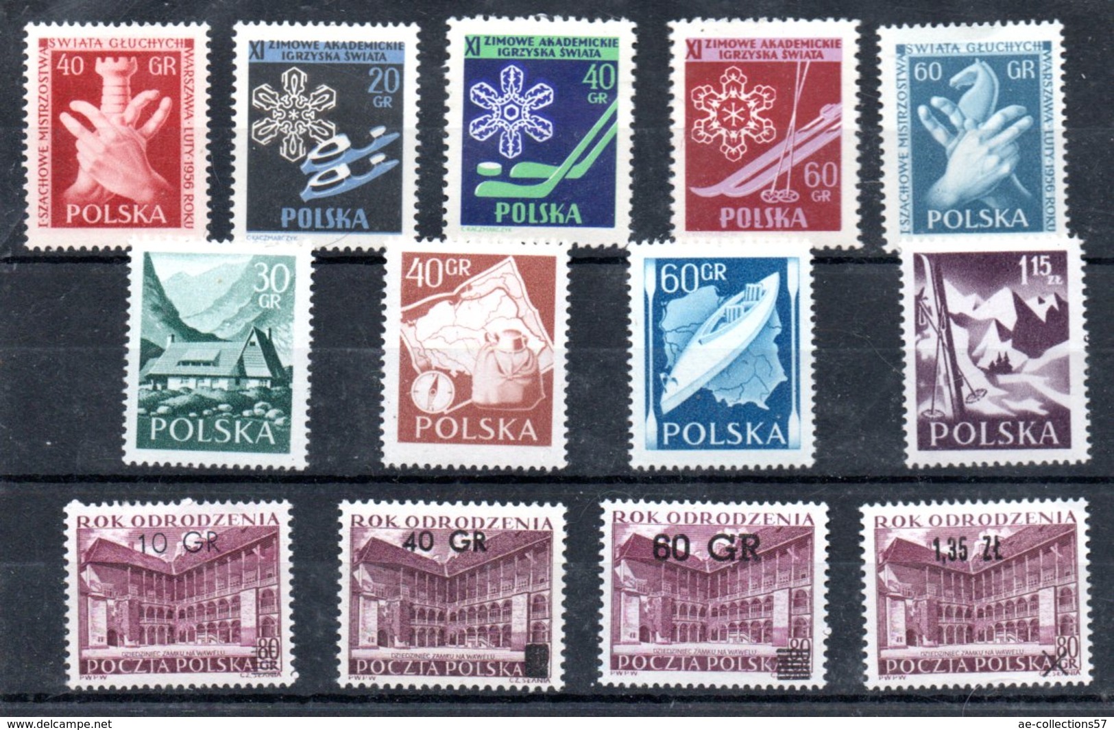 Pologne / Lot De Timbres / Etats Divers - Neufs