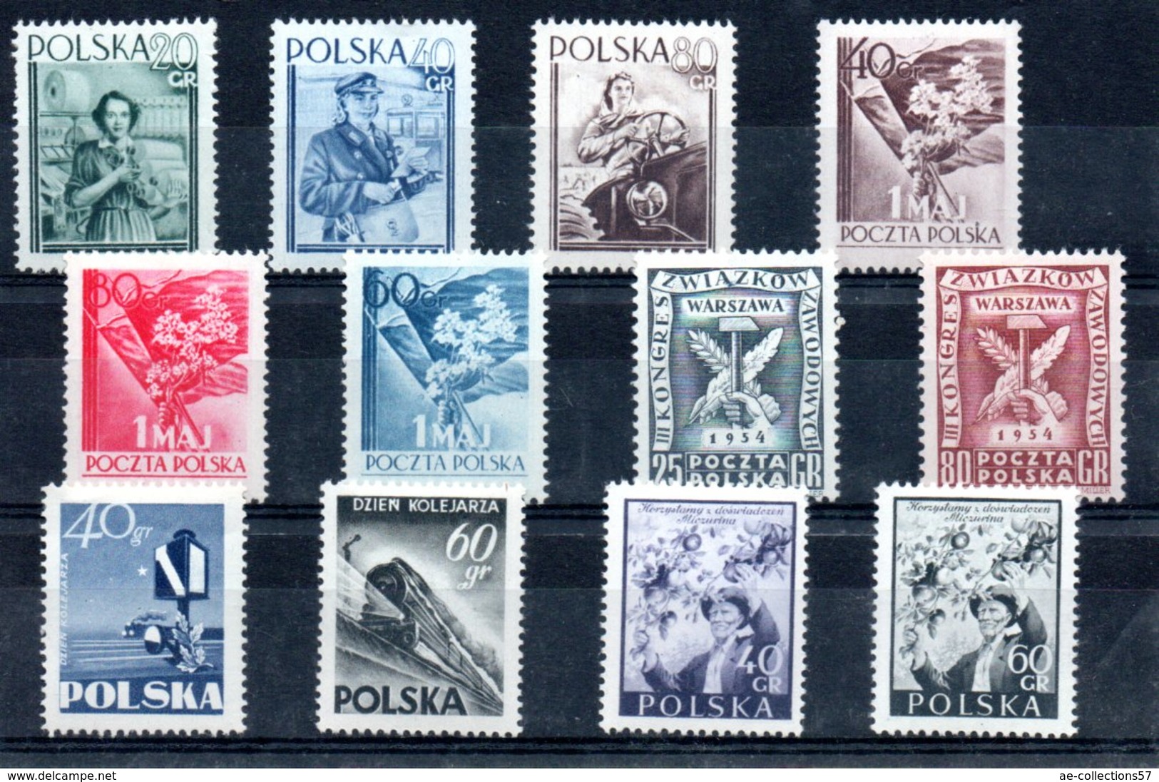 Pologne / Lot De Timbres / Etats Divers - Neufs