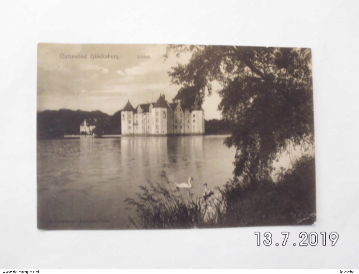 Ostseebad Glücksburg. - Schloss. (30 - 12 - 1910) - Glücksburg