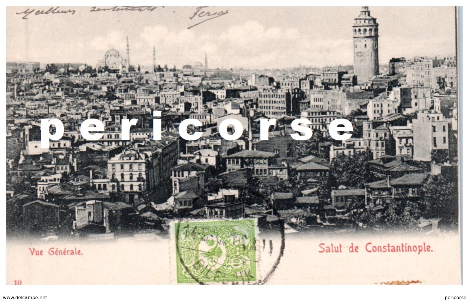 Constantinople  Vue Générale - Turquie