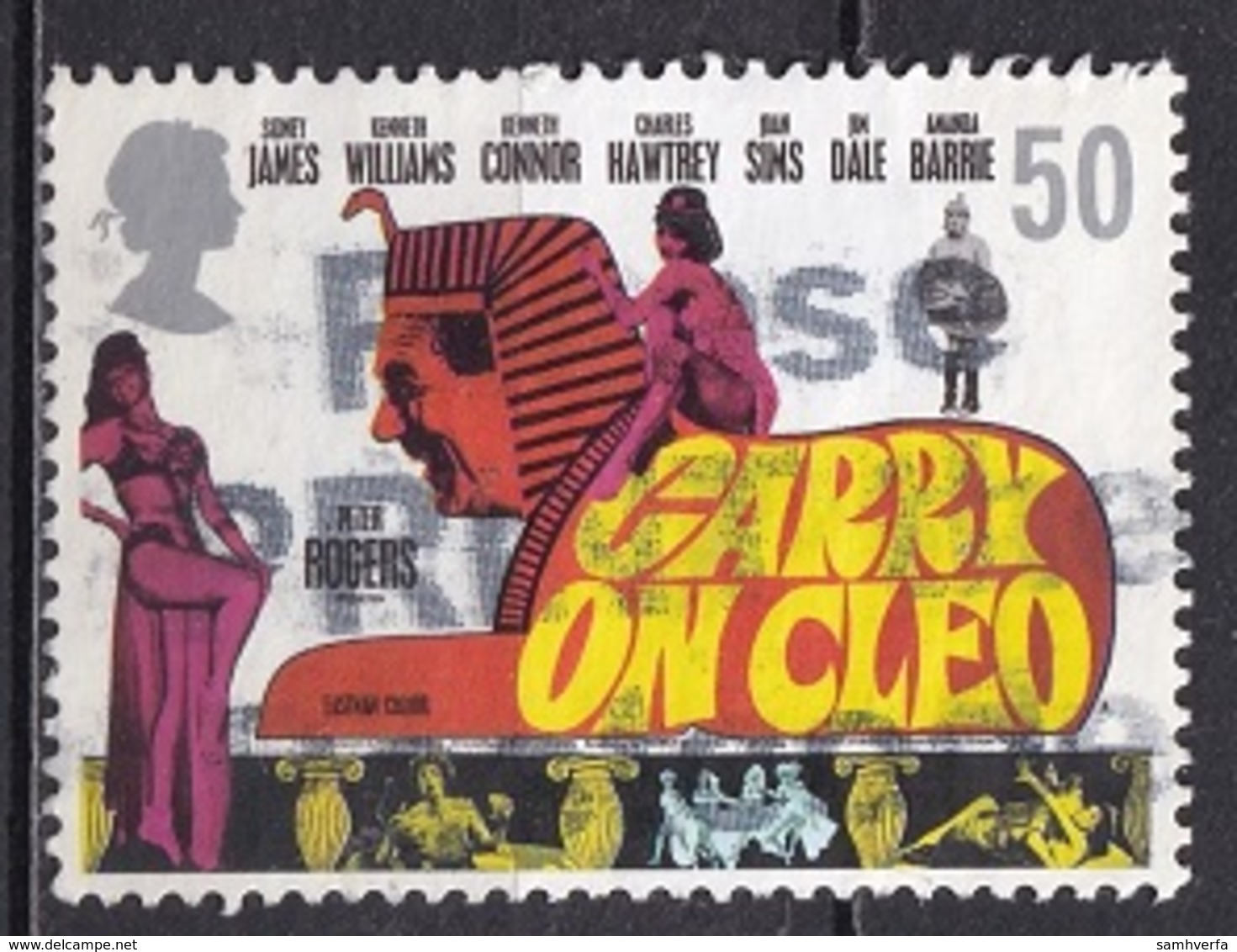 Great Britain 2008 - Classic Carry On And Hammer Films - Usados