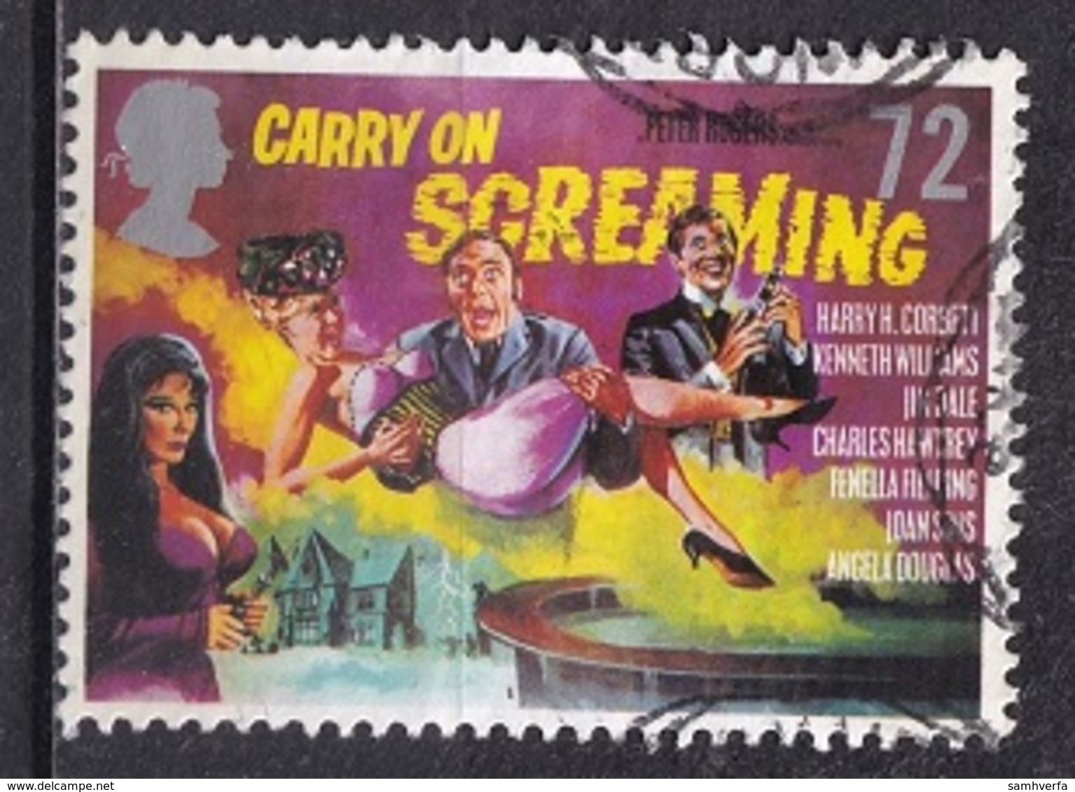 Great Britain 2008 - Classic Carry On And Hammer Films - Usados