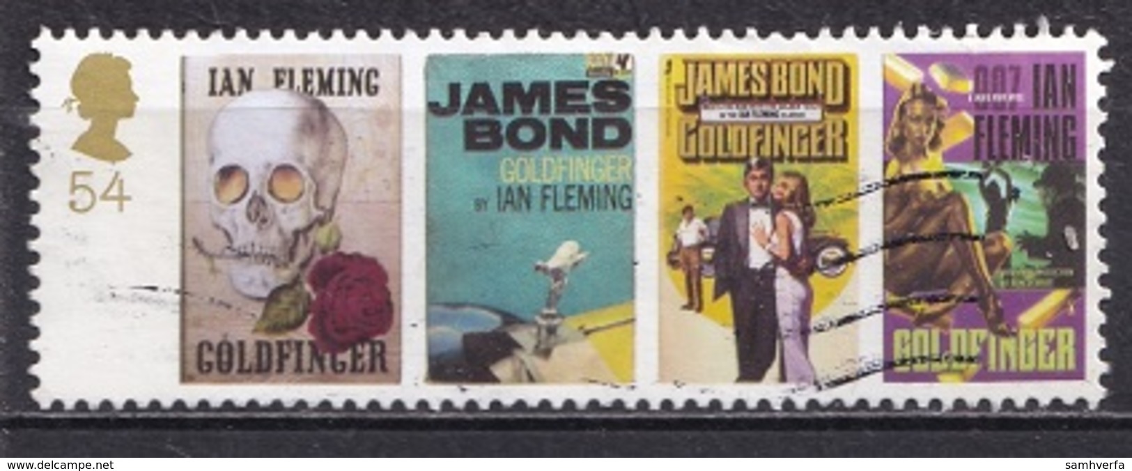 Great Britain 2008 - The 100th Anniversary Of The Birth Of Ian Fleming - Usados