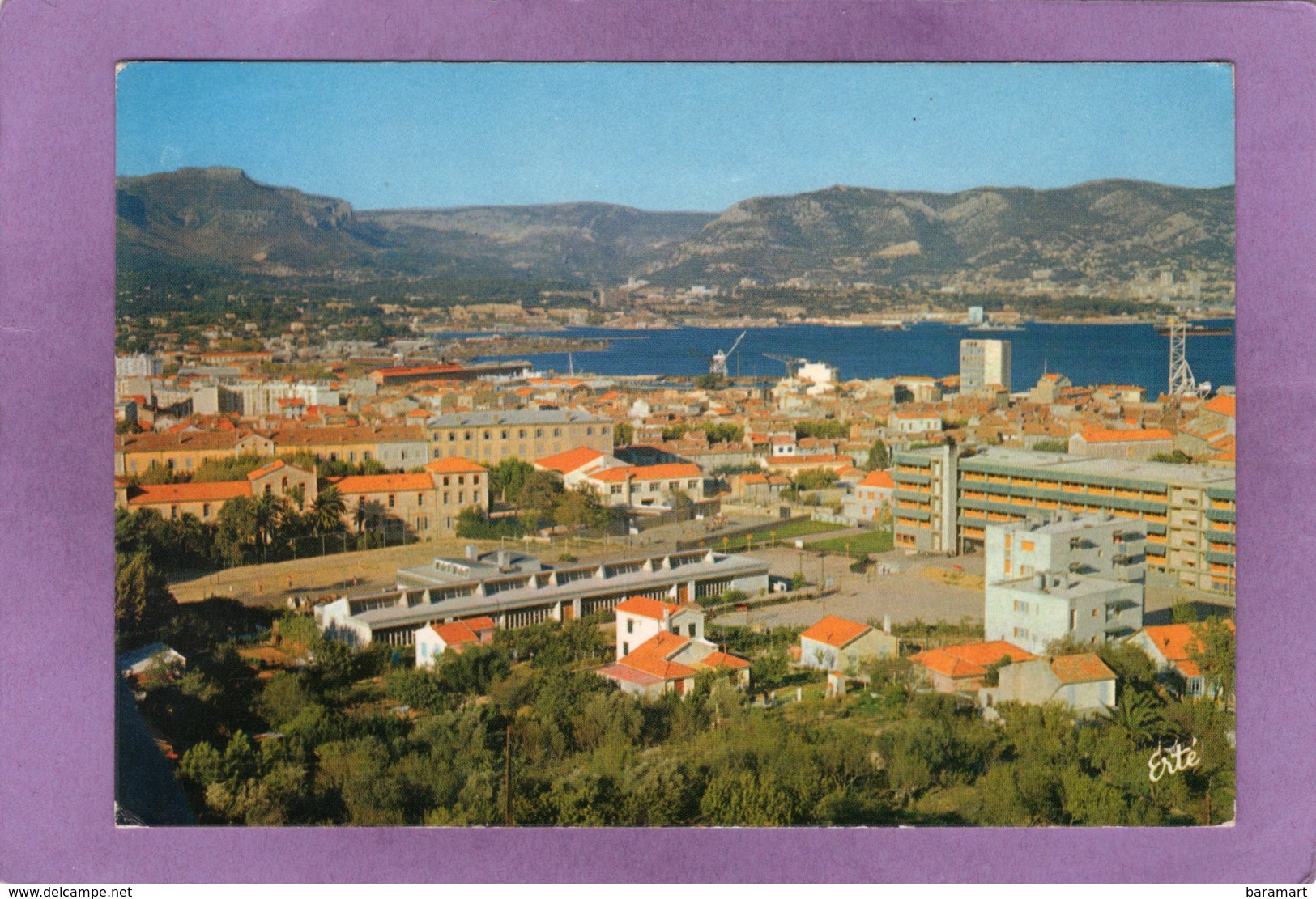 83 La Seyne ( Ouest ) Et La Rade De Toulon Au Loin : La Vallée De Dardennes Entre Le Mont Caumes Et Le Faron - La Seyne-sur-Mer