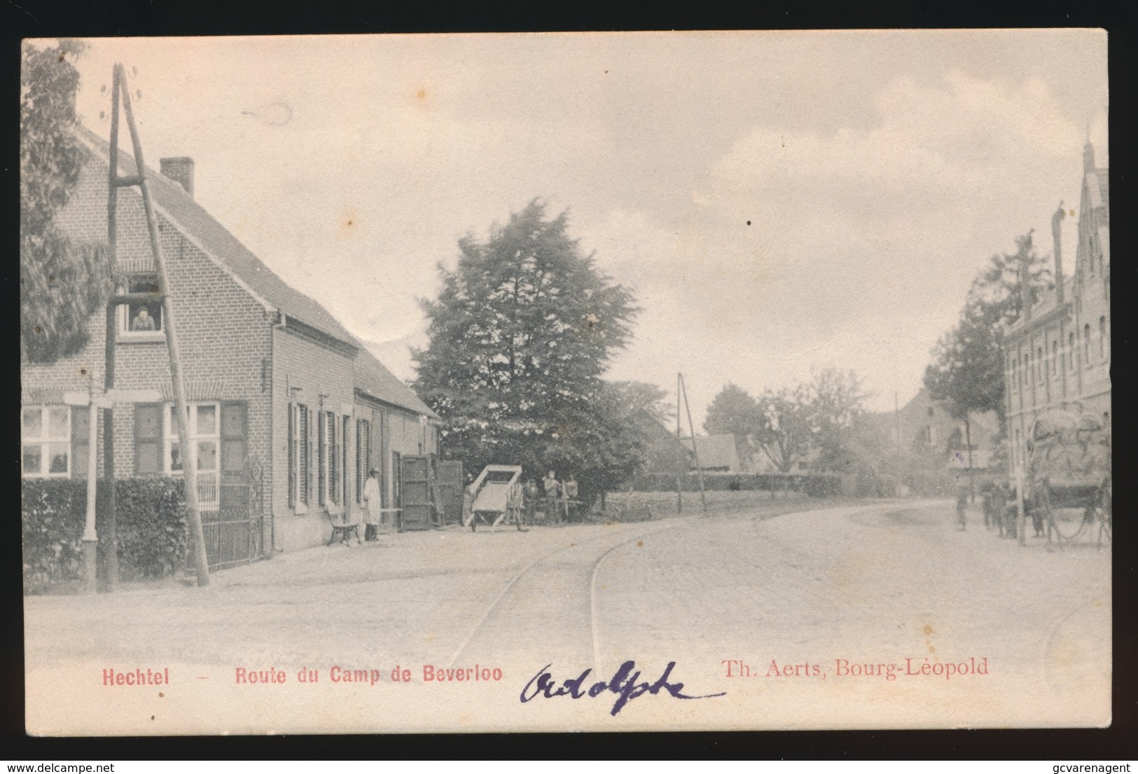 HECHTEL  ROUTE DU CAMP DE BEVERLOO - Hechtel-Eksel