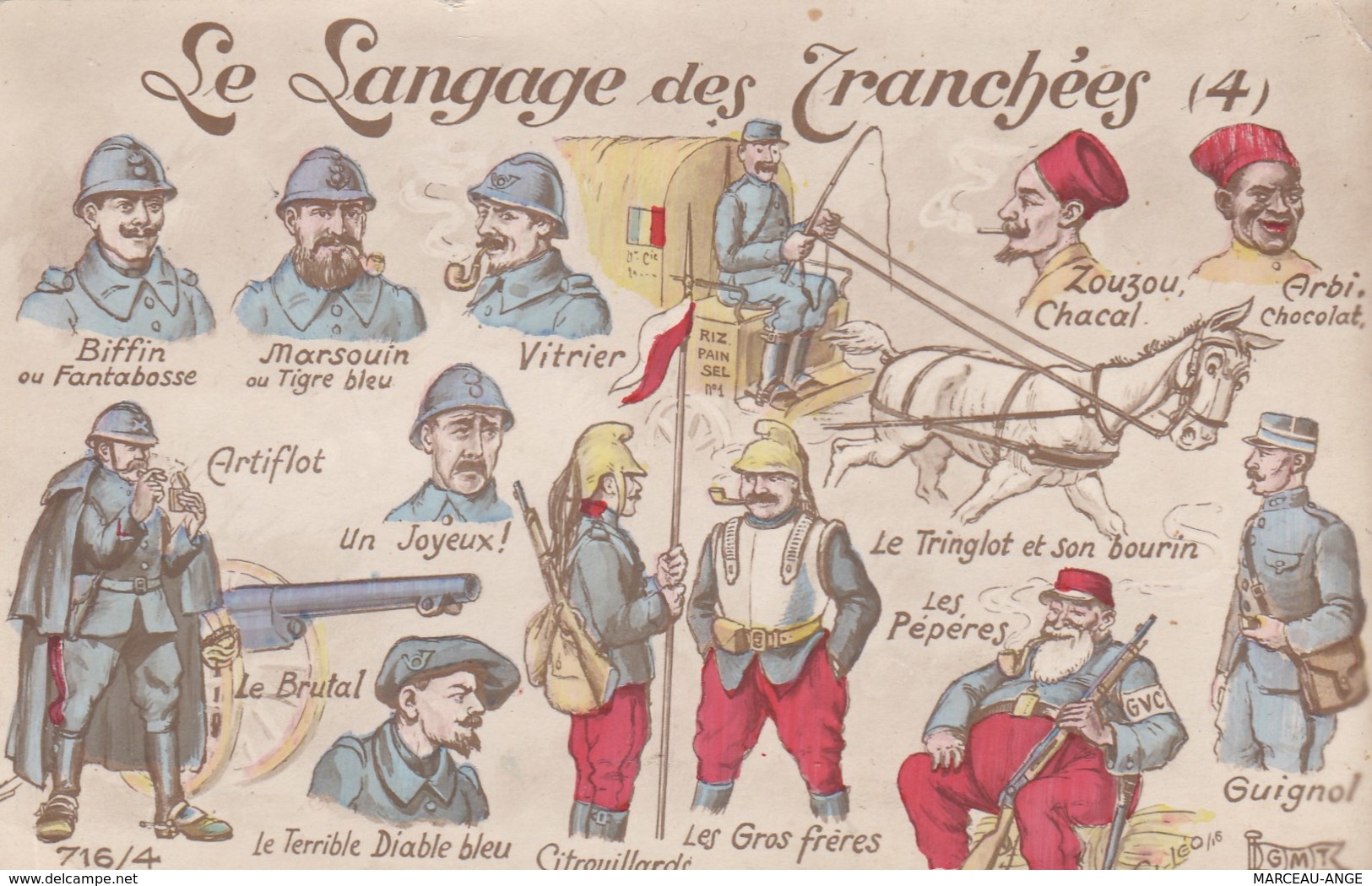 lot de cartes  fantaisies militaires ,toutes sont scannées recto et verso