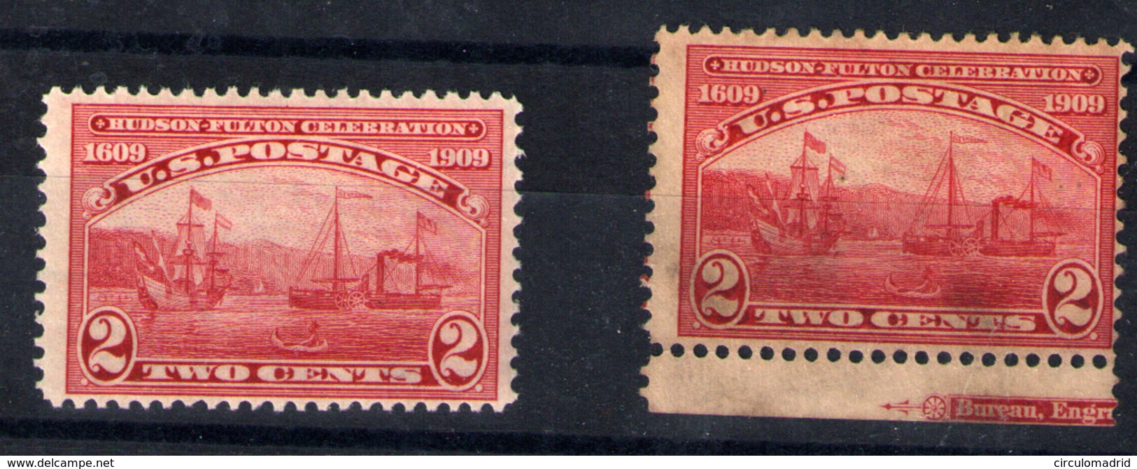 Estados Unidos Nº 181. Año 1909 - Unused Stamps