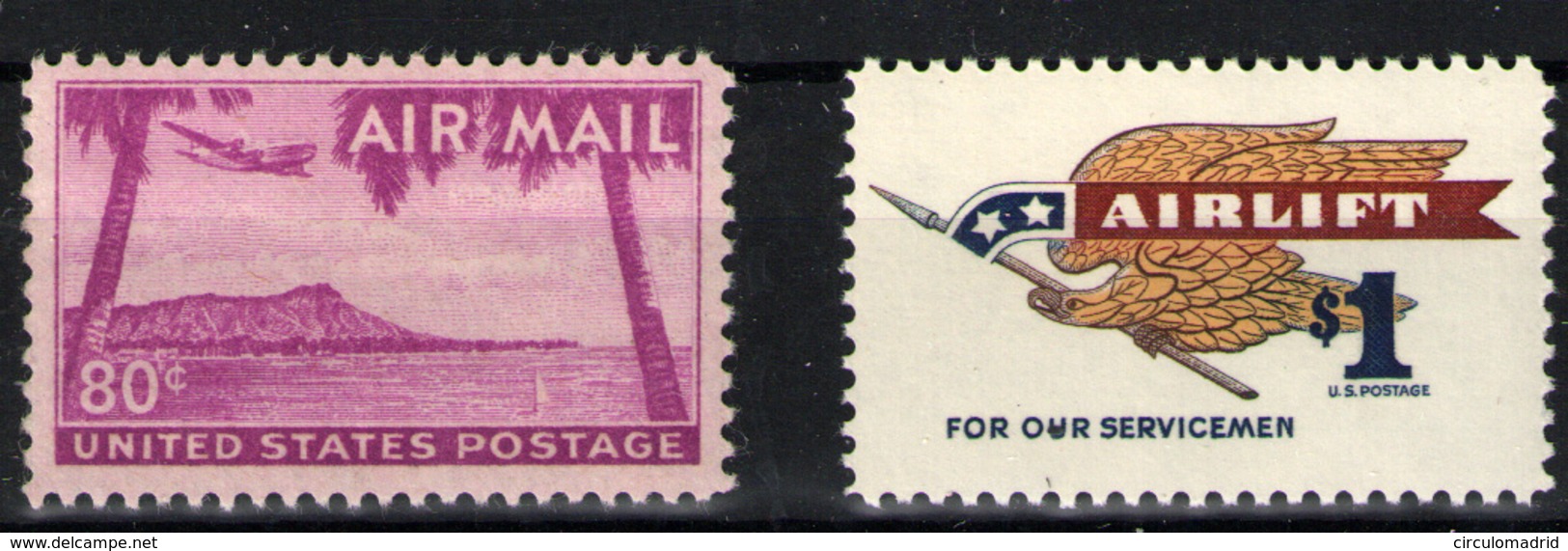 Estados Unidos Aéreos  Nº 45 Y 68. - Unused Stamps