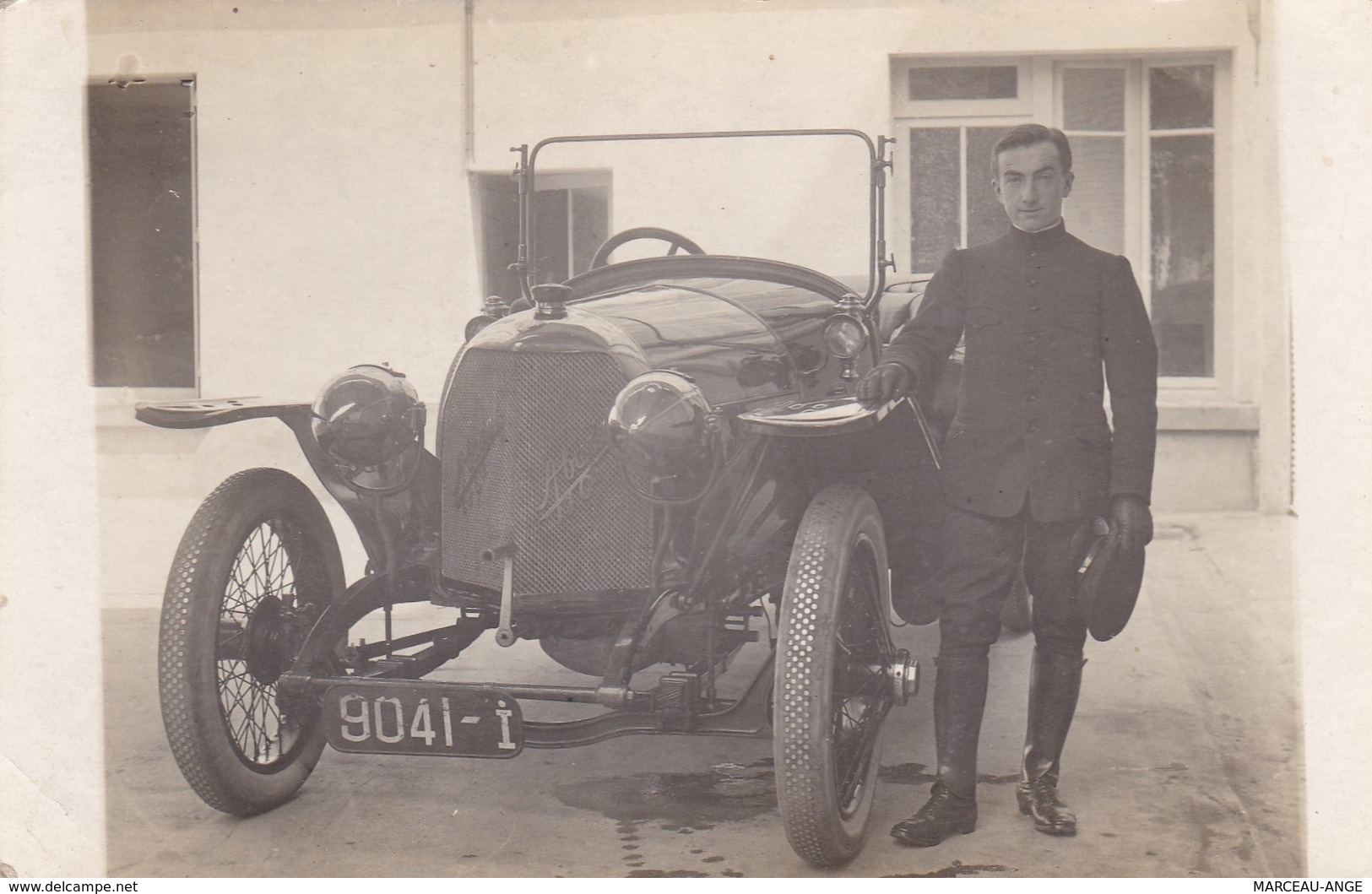 CARTE PHOTO VOITURE ,avec Chauffeur - Voitures De Tourisme