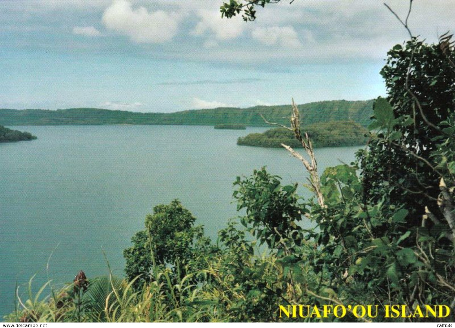 1 AK Tonga * Niuafo'ou Island -Vai Lahi, Big Lake Inside Of The Volcanic Crater - Auch Bekannt Als Tin Can Island * - Tonga