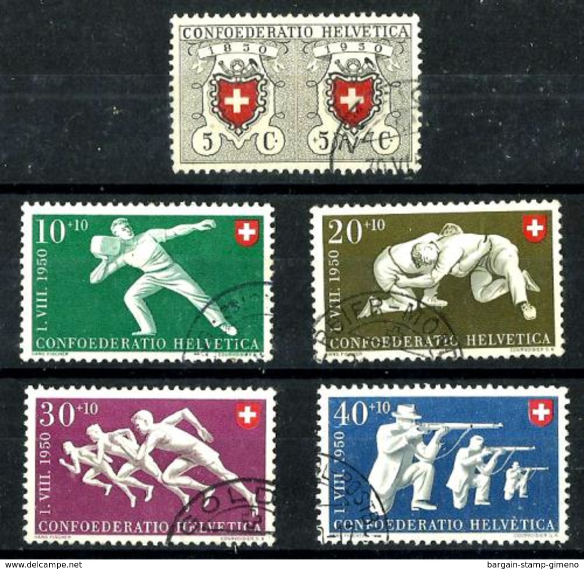 Suiza Nº 497/501 En Usado - Used Stamps