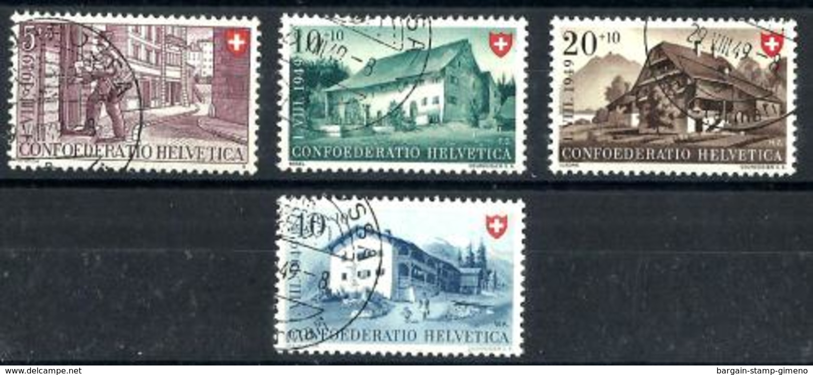 Suiza Nº 477/80 En Usado - Usados